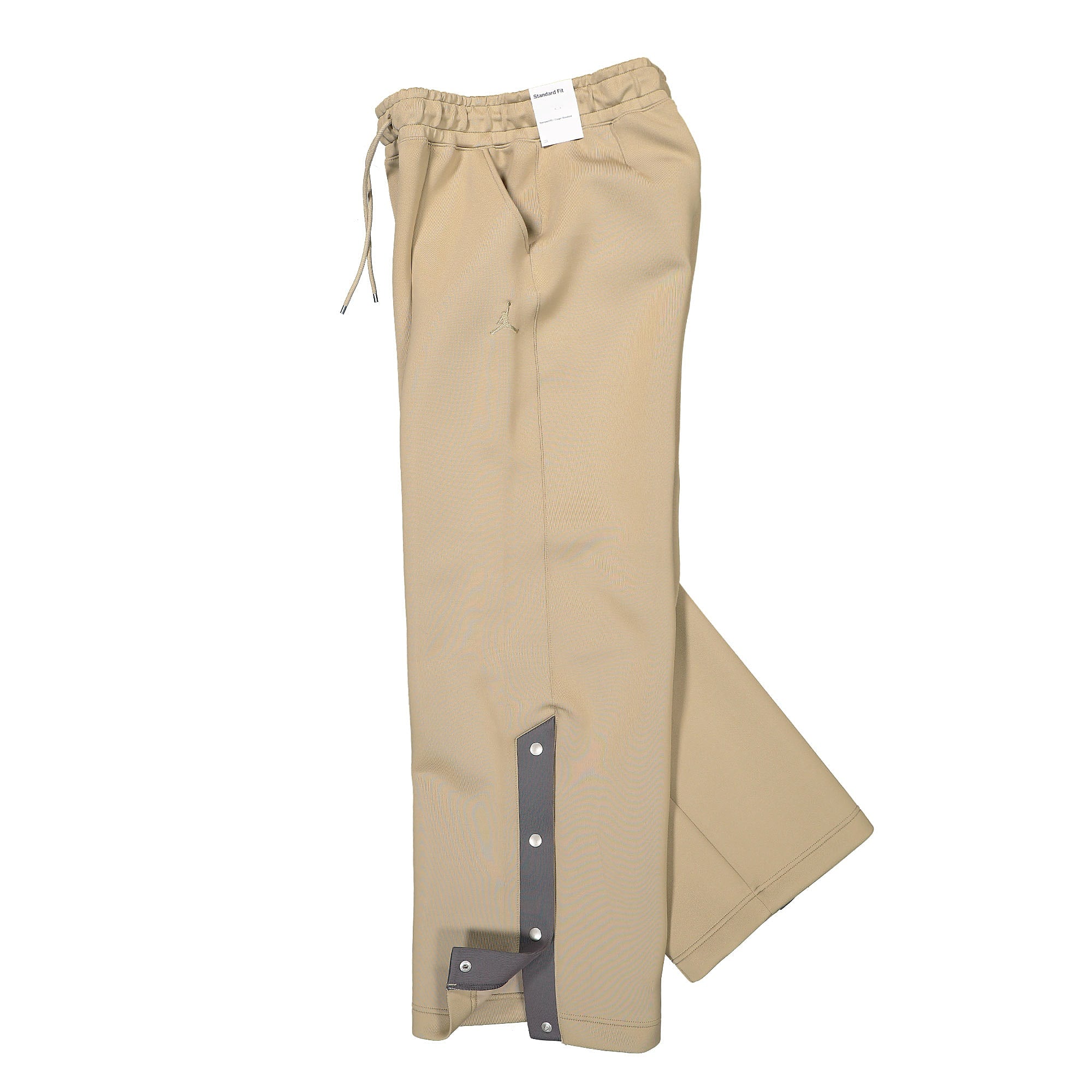 Jordan Wmns Air Jordan New Classic Capsule Suit Pant Khaki / Thunder Grey / Pure Platinum Caps Close-up | Overkill