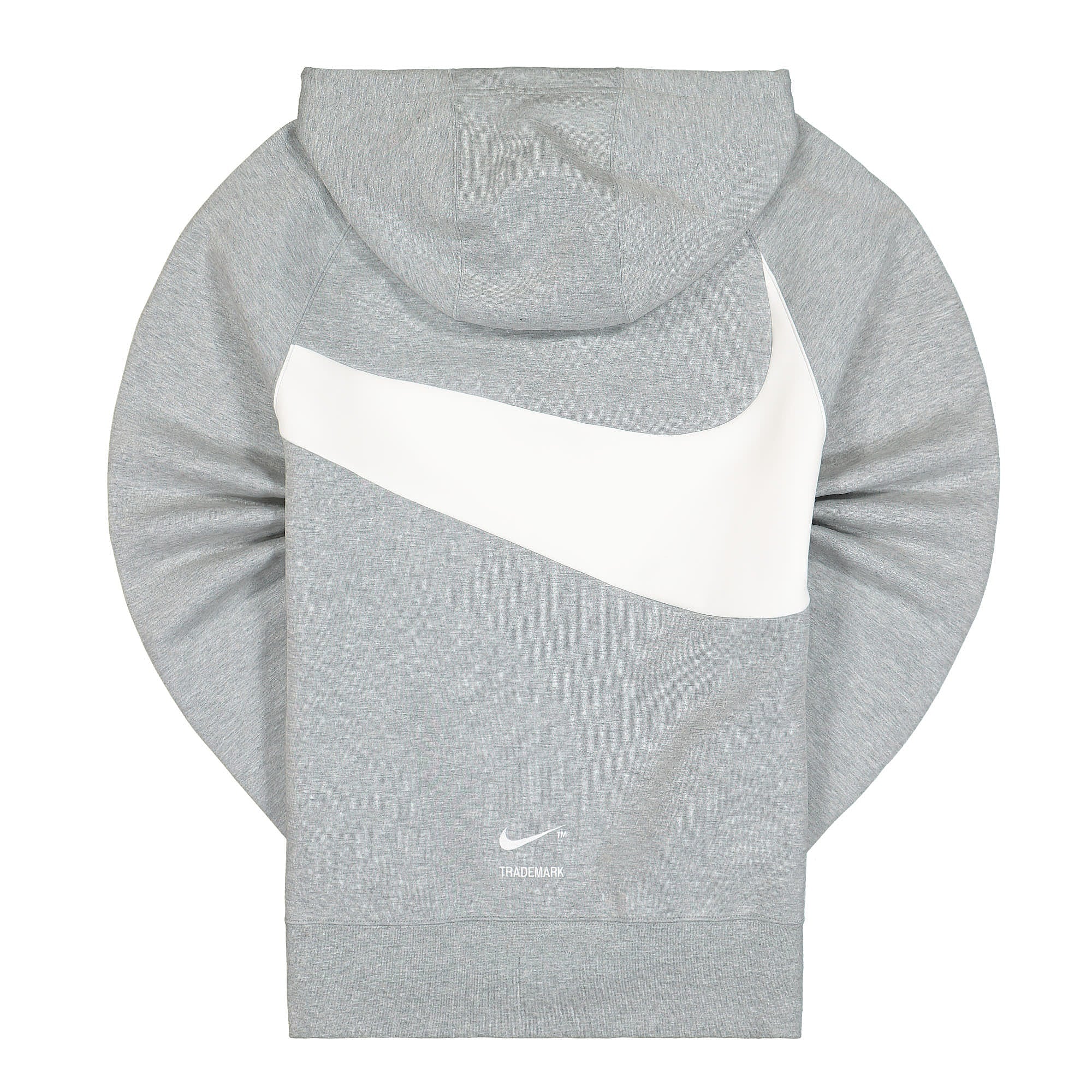 Nike NSW Swoosh Tech Fleece Hoodie Dark Grey Heather / White / White Hoodies Material | Overkill