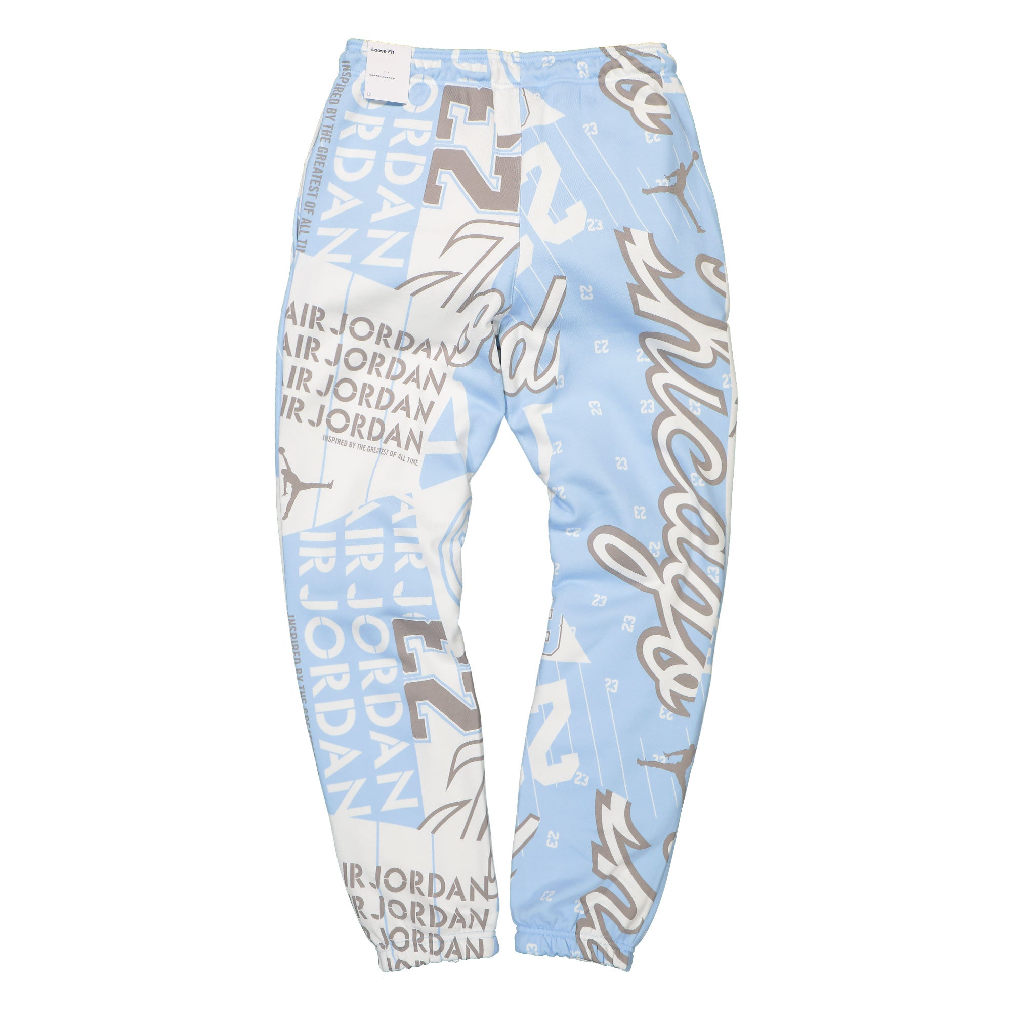 Jordan Wmns Air Jordan Fleece AOP Core Pant Celestine Blue / College Grey Sweat & Track Pants Material | Overkill