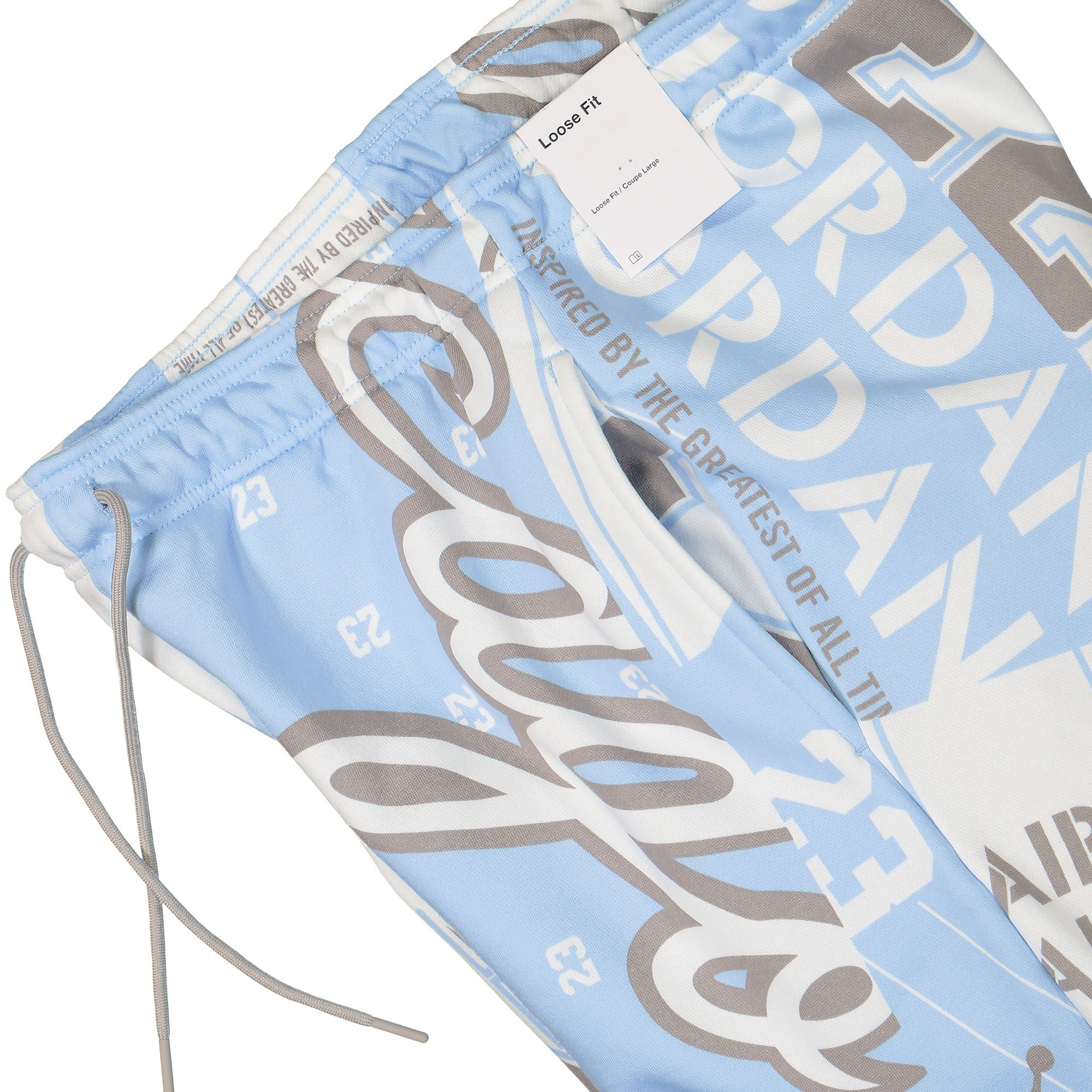 Jordan Wmns Air Jordan Fleece AOP Core Pant Celestine Blue / College Grey Sweat & Track Pants Detailfoto | Overkill