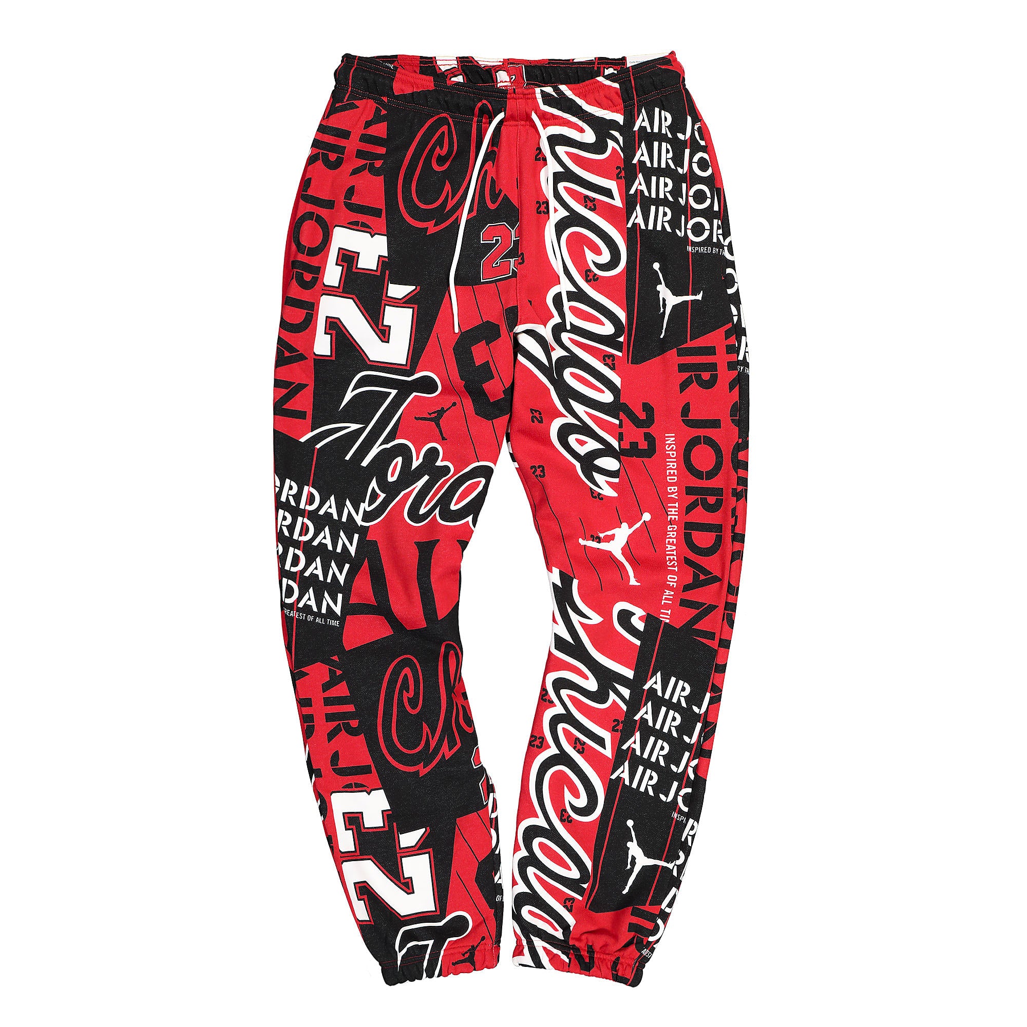 Jordan Wmns Air Jordan Fleece AOP Pant Core Gym Red / White Sweat & Track Pants Material | Overkill