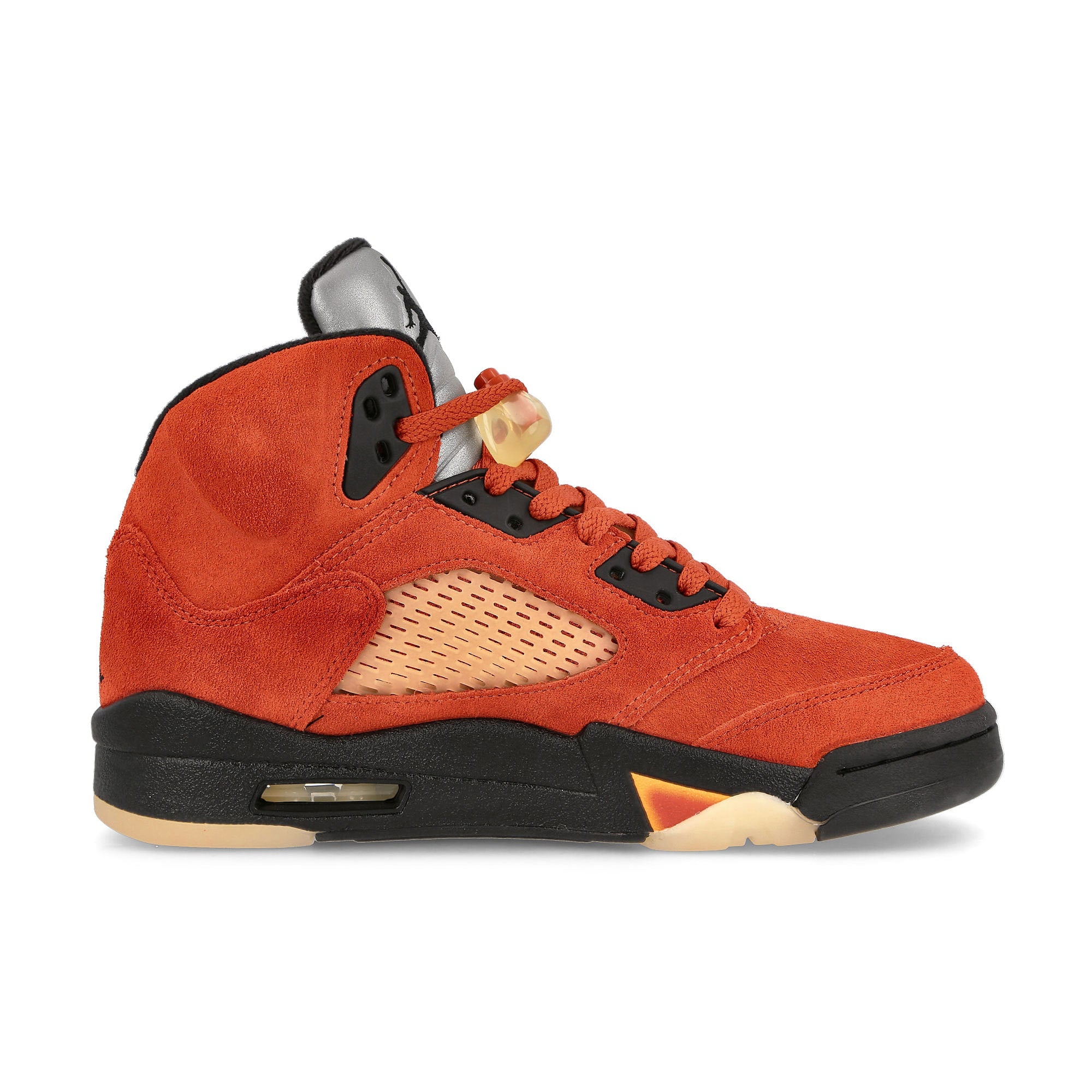 Jordan Wmns Air Jordan 5 Retro Martian Sunrise / Black - Fire Red - Muslin Sneakers Silhouette | Overkill