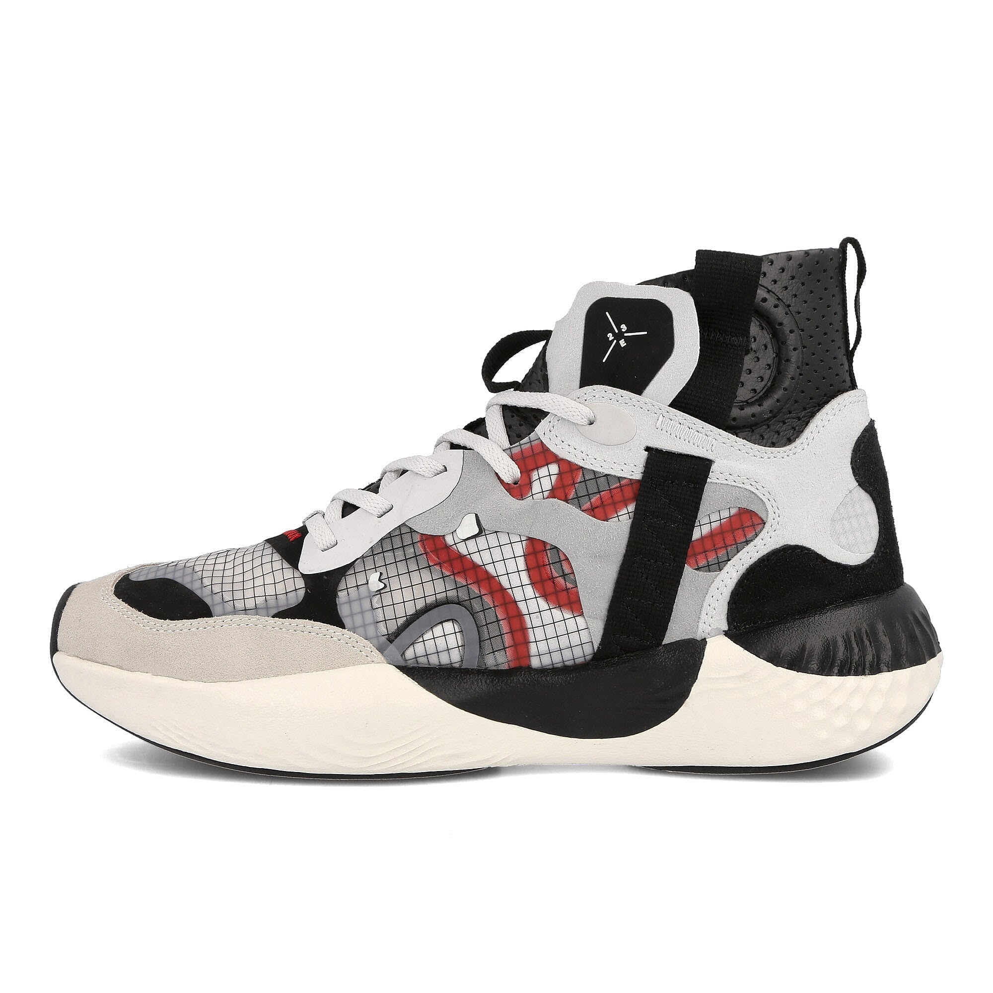 Jordan Air Jordan Delta 3 SP Sail / Black - University Red - Grey Haze High Top Sneakers DD9361 106 | Overkill