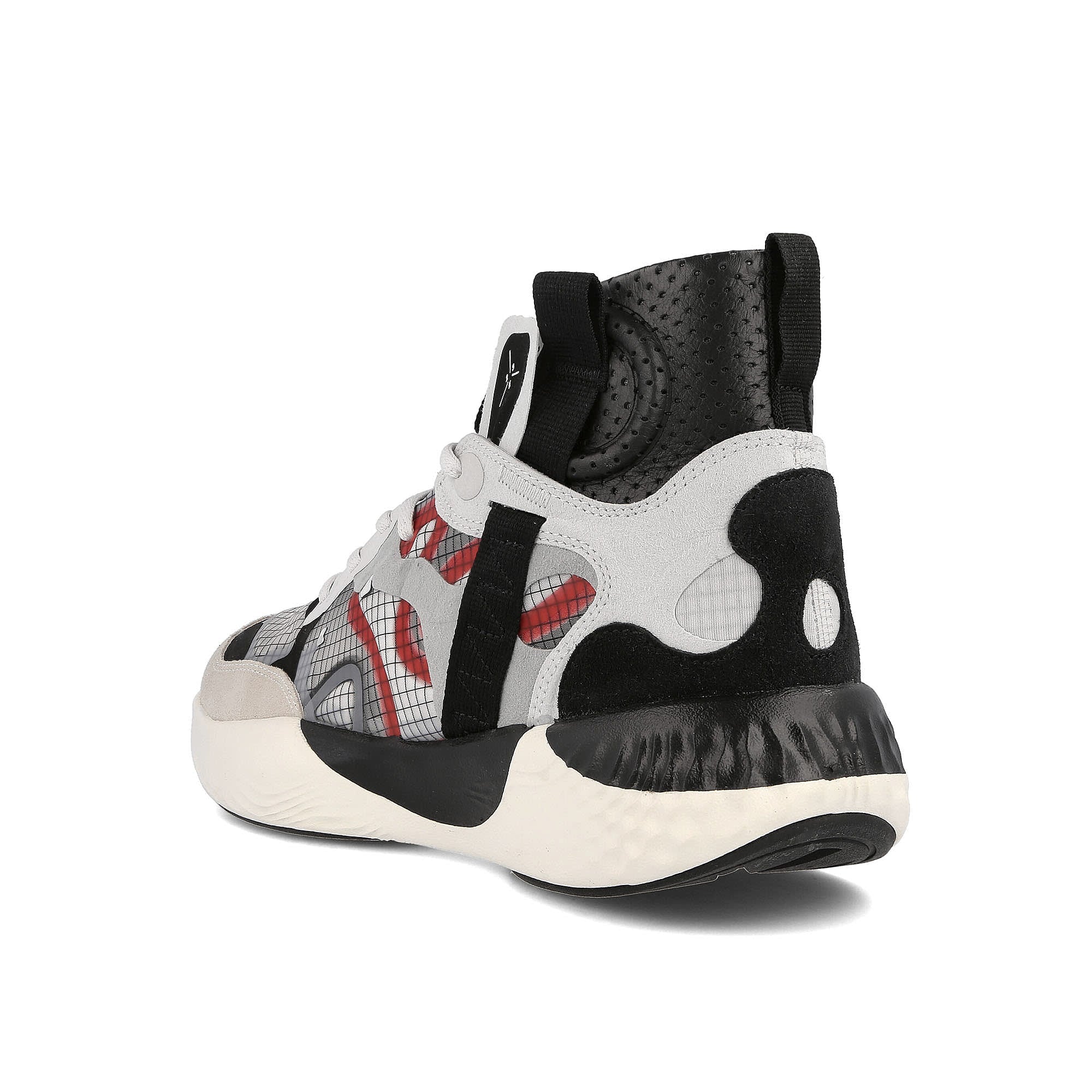 Jordan Air Jordan Delta 3 SP Sail / Black - University Red - Grey Haze High Top Sneakers Material | Overkill