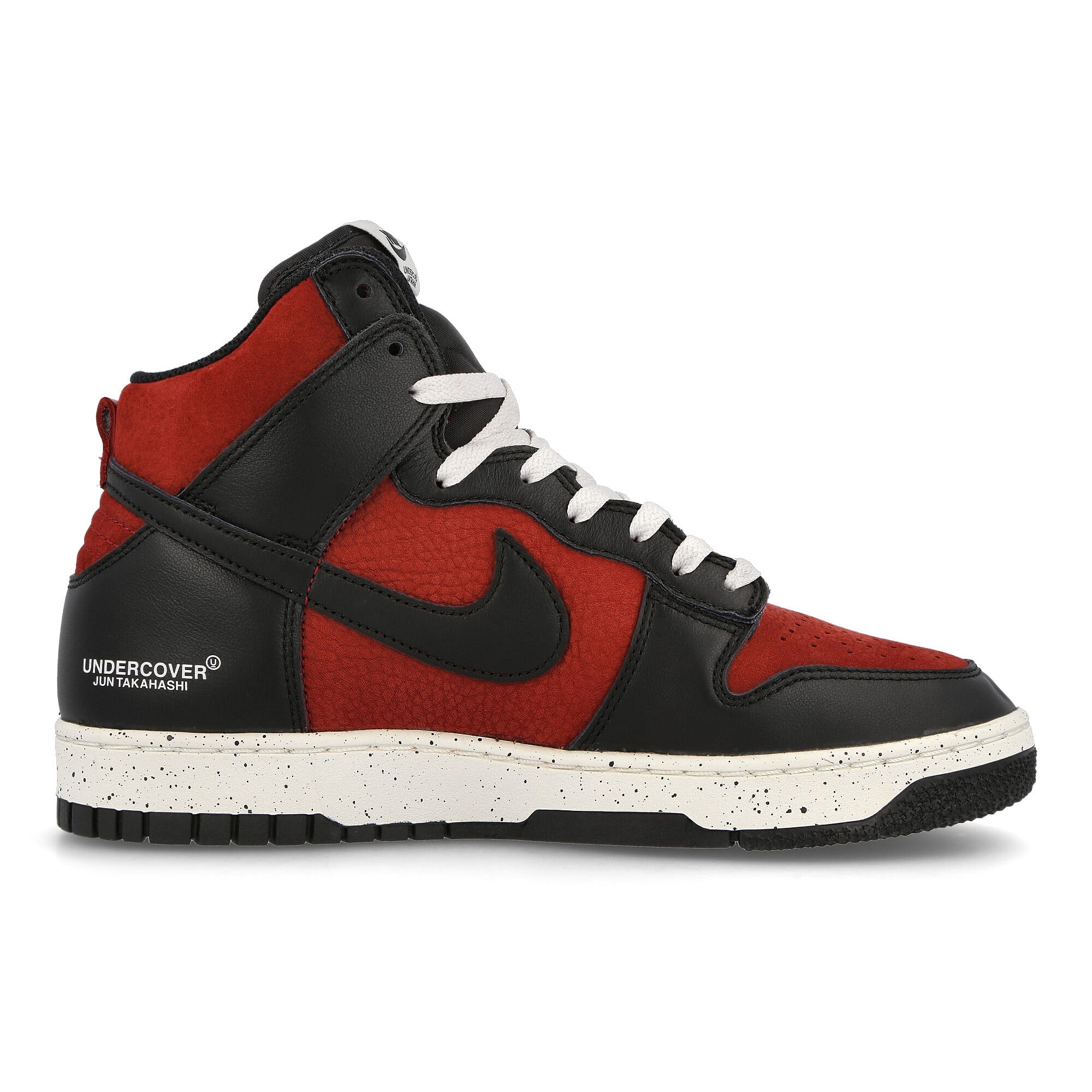 Nike Undercover x Nike Dunk High 1985 Gym Red-Black - White High Top Sneakers Silhouette | Overkill