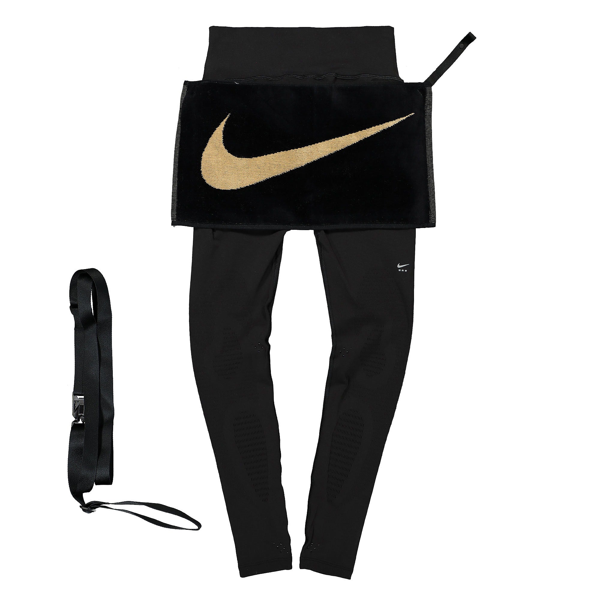 Nike Matthew M. Williams x Nike Wmns NRG Dri-Fit Tight Black Sweat & Track Pants Close-up | Overkill