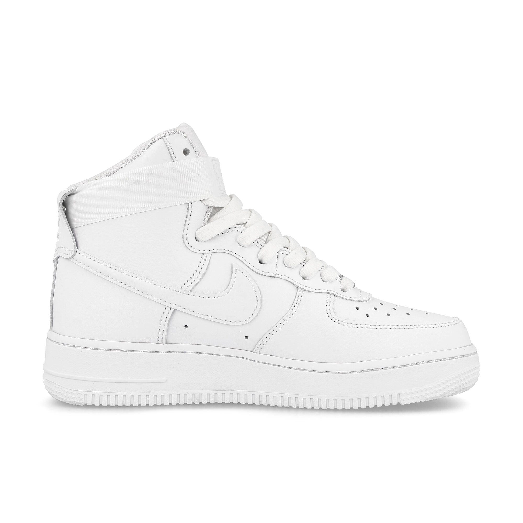Nike wmns air force 1 high White / White - White - White High Top Sneakers Silhouette | Overkill
