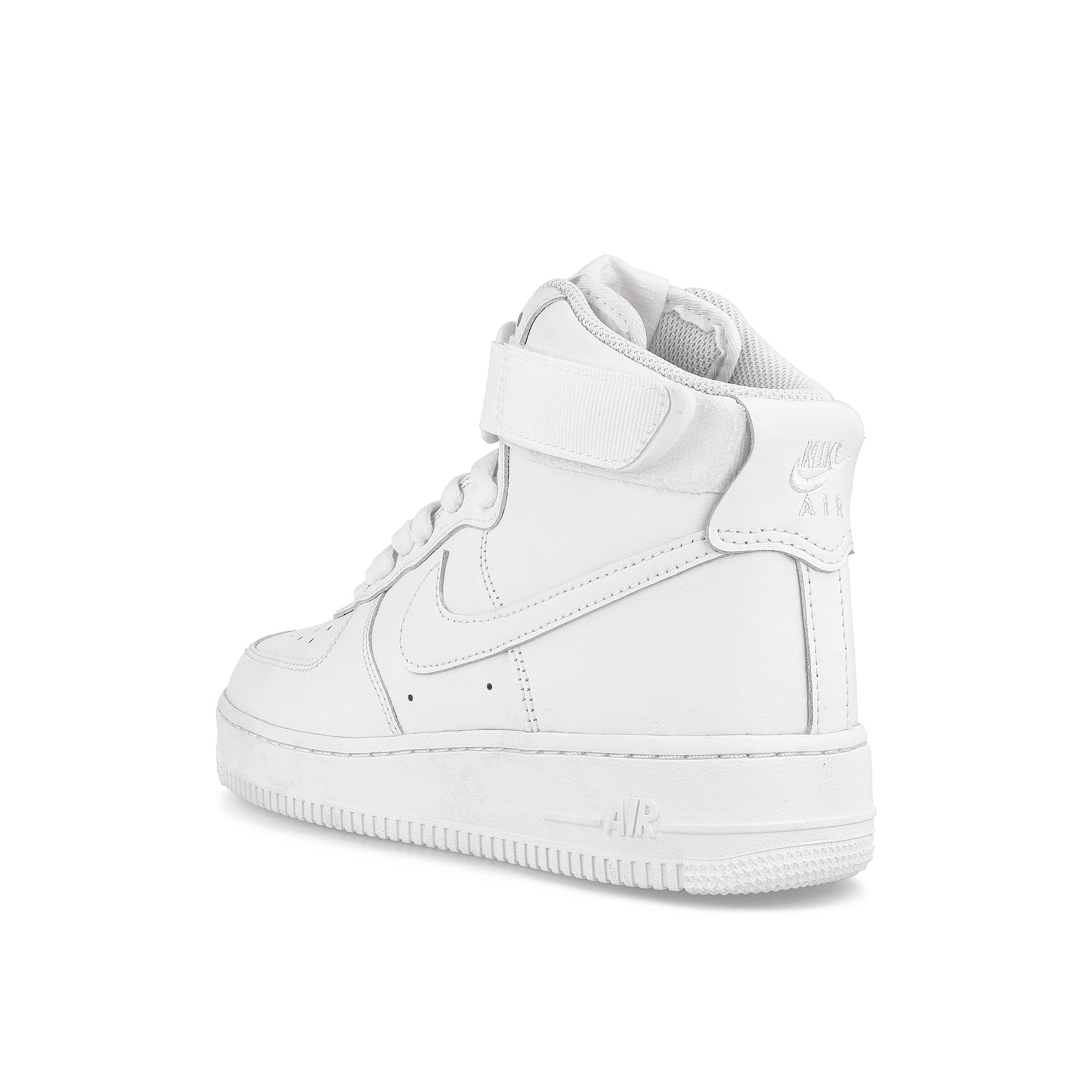 Nike wmns air force 1 high White / White - White - White High Top Sneakers Material | Overkill