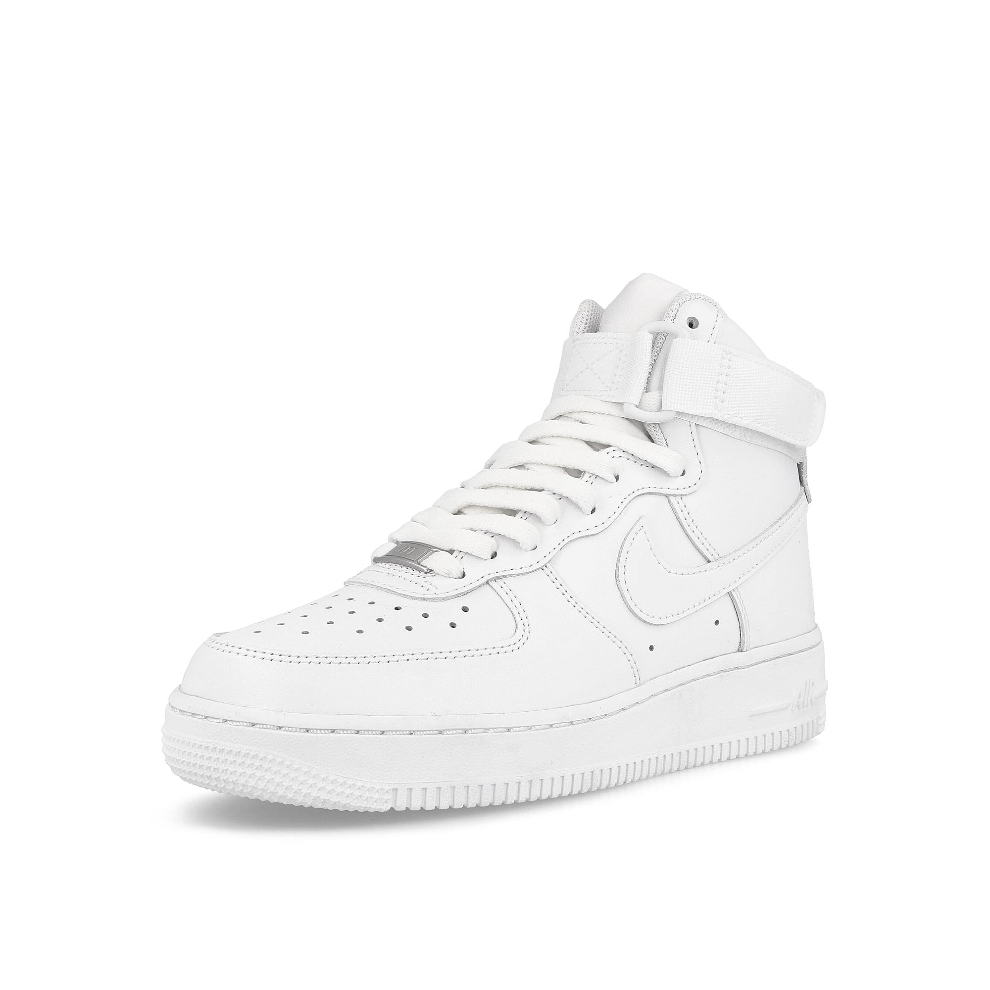 Nike wmns air force 1 high White / White - White - White High Top Sneakers Close Up | Overkill
