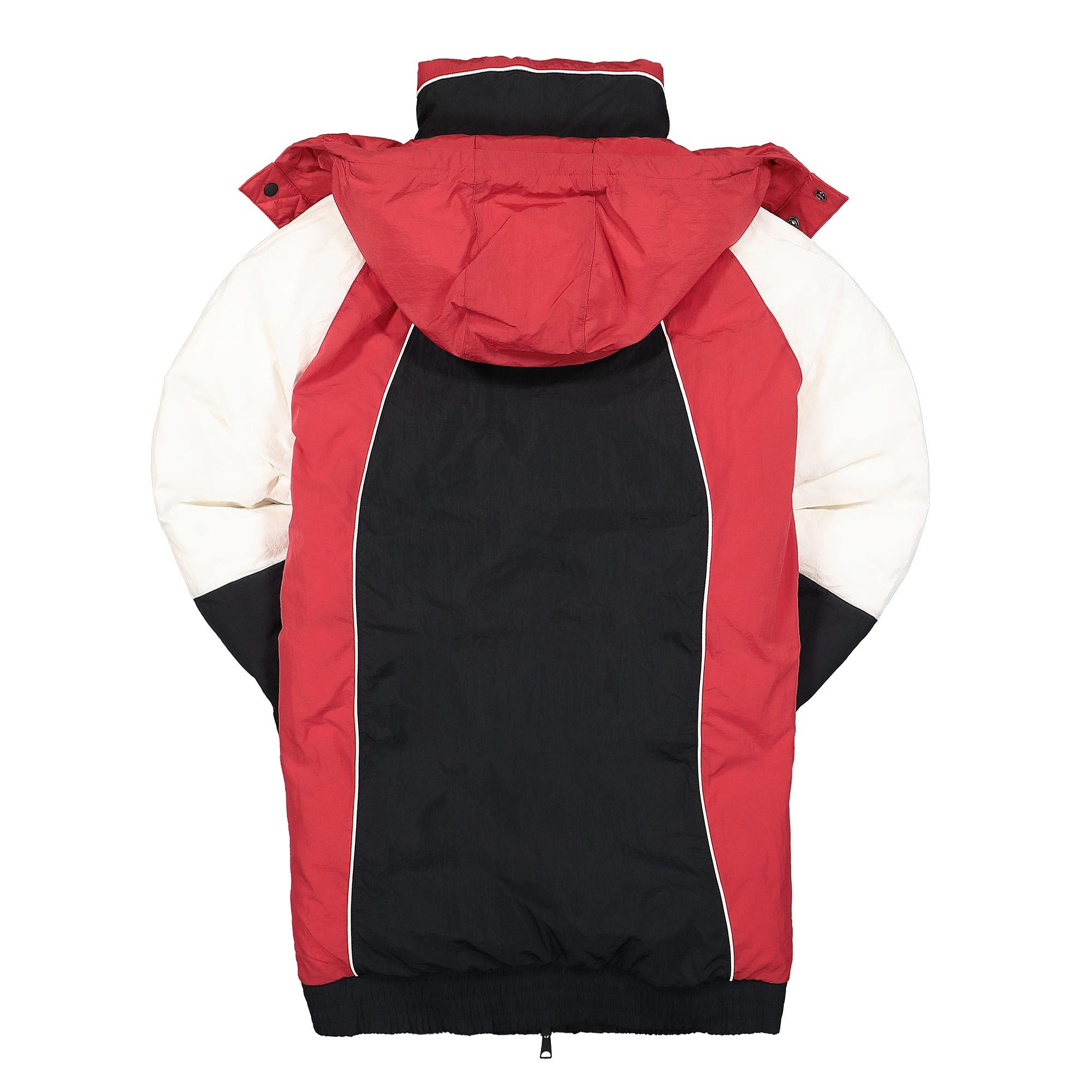Jordan Wmns Air Jordan Essentials Down Parka Black / Varsity Red / Sail / Varsity Red Parkas Material | Overkill