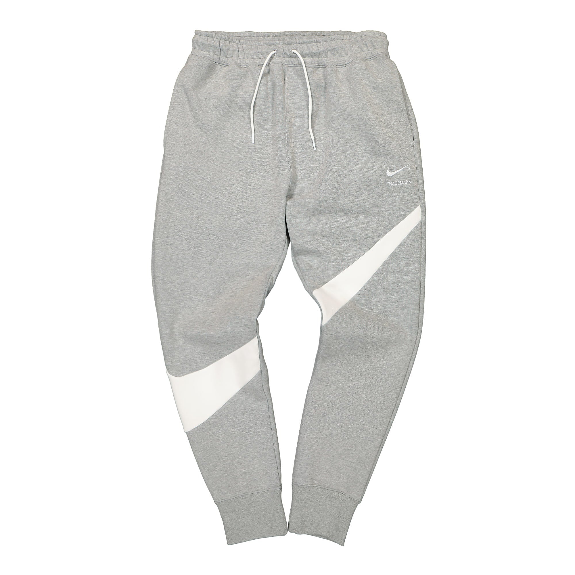 Nike NSW Swoosh Tech Fleece Pant Dark Grey Heather / White / White Sweat & Track Pants DH1023 063 | Overkill