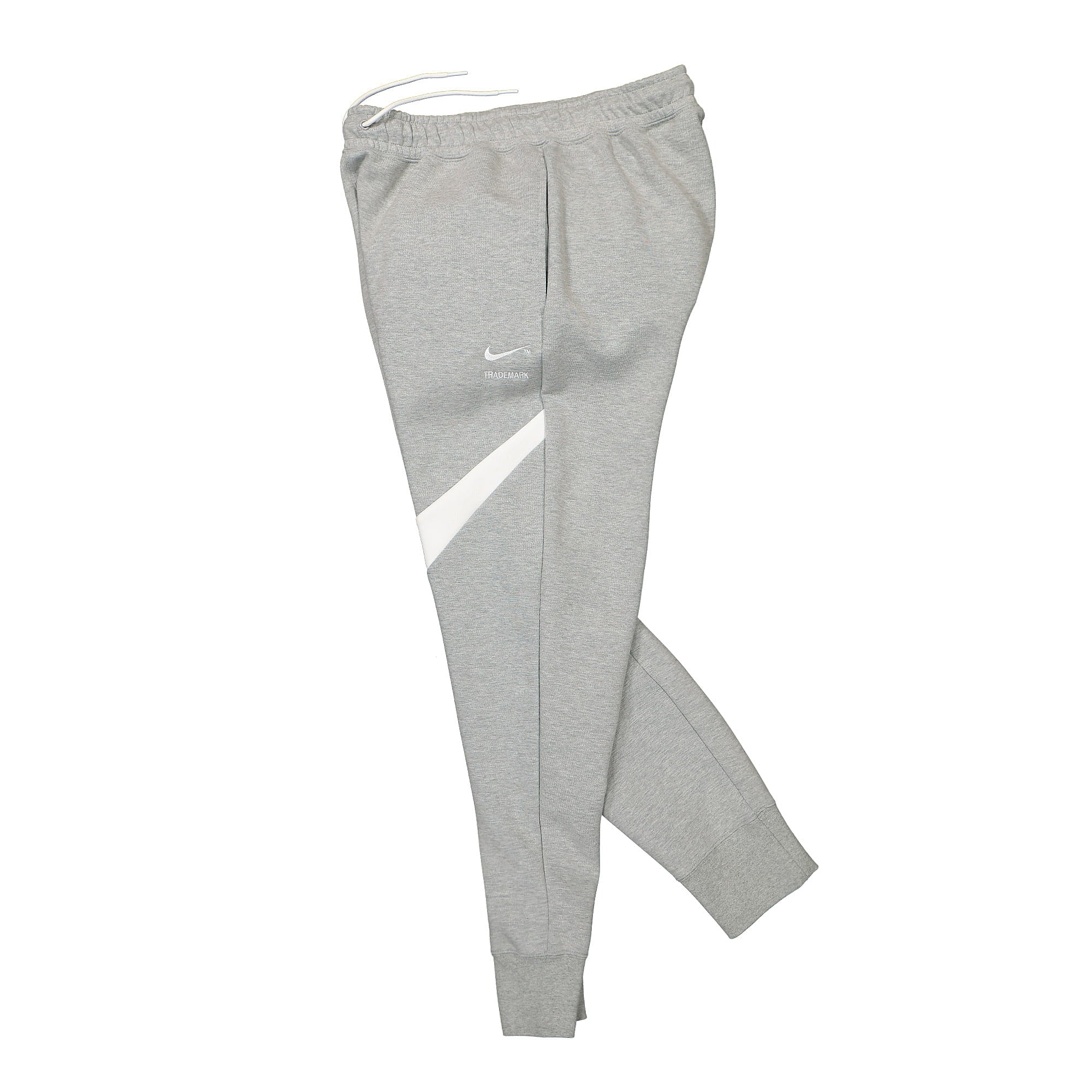 Nike NSW Swoosh Tech Fleece Pant Dark Grey Heather / White / White Sweat & Track Pants Close-up | Overkill