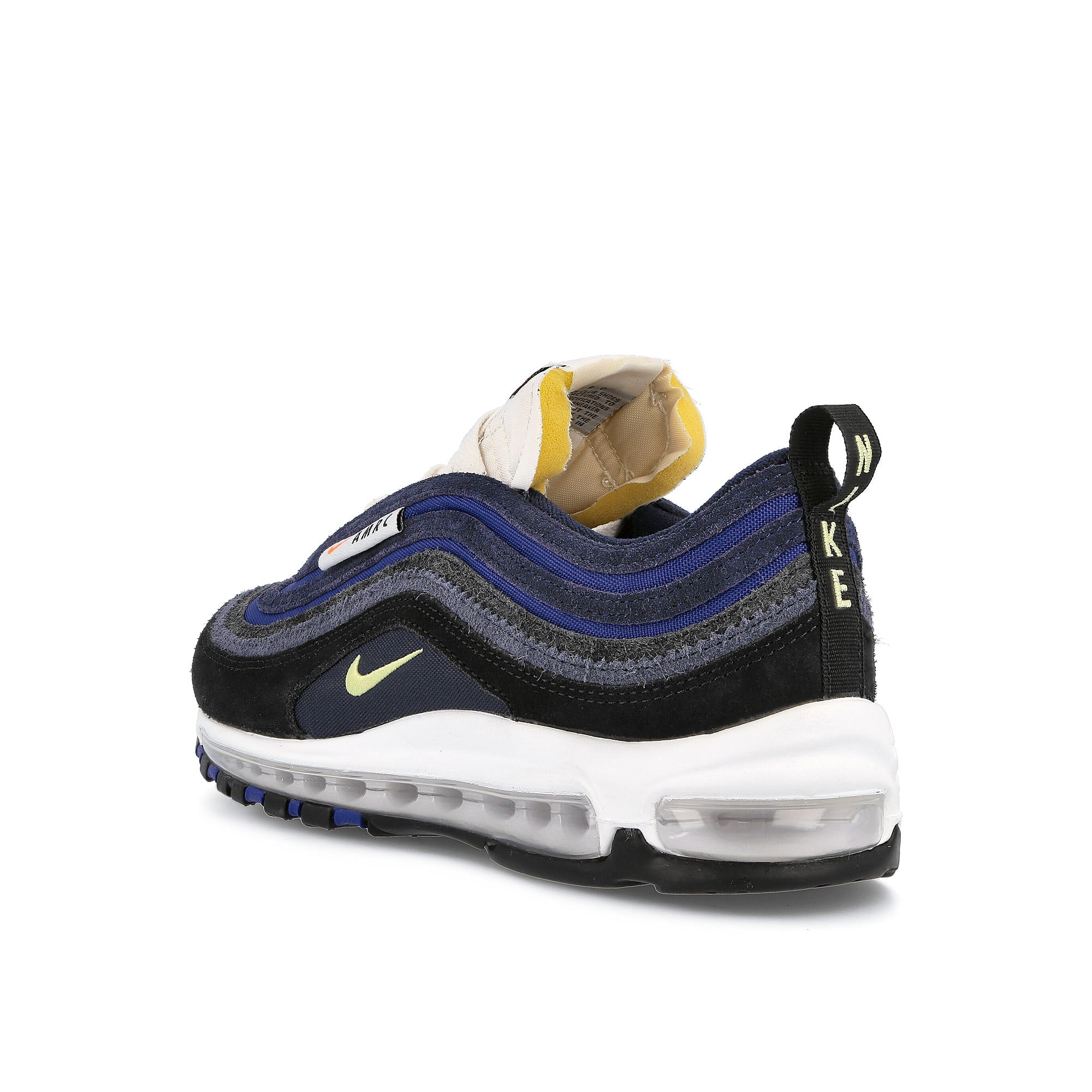 Nike air max 97 se Black-Light Zitron - Deep Royal Blue - Obsidian Sneakers Material | Overkill