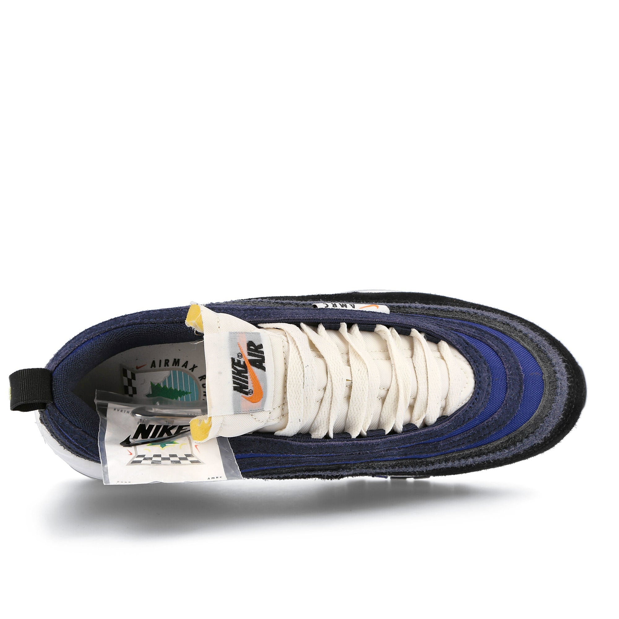 Nike air max 97 se Black-Light Zitron - Deep Royal Blue - Obsidian Sneakers Detailfoto | Overkill
