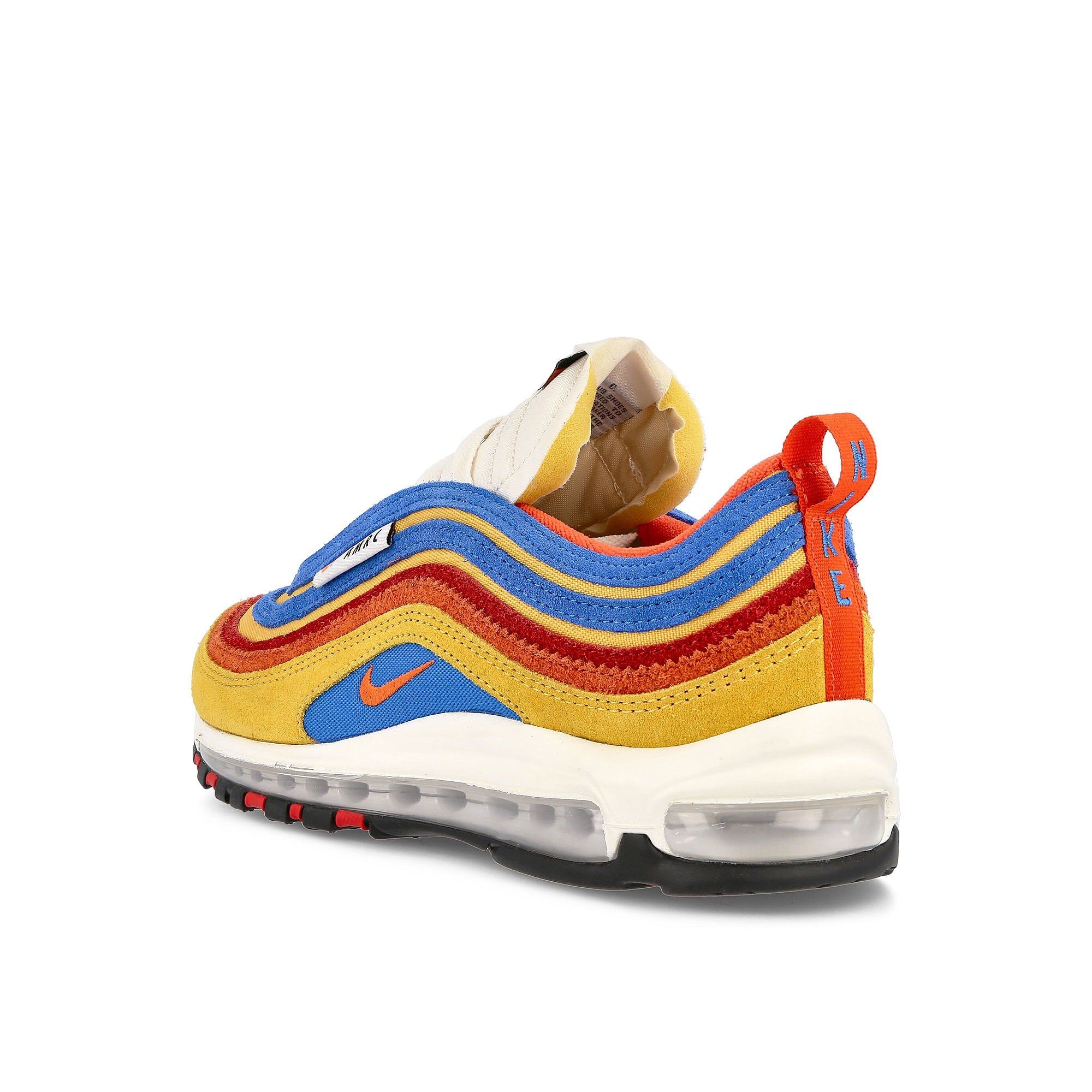 Nike air max 97 se Pollen-Orange - Light Photo Blue Sneakers Material | Overkill