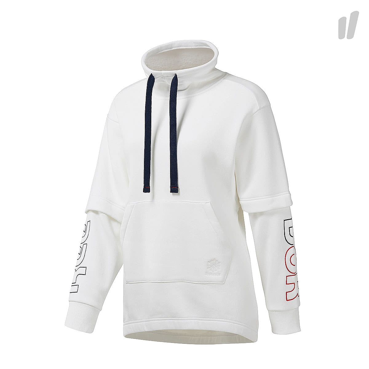 Reebok Wmns AC Oversized Hoodie White Hoodies DH1337 | Overkill
