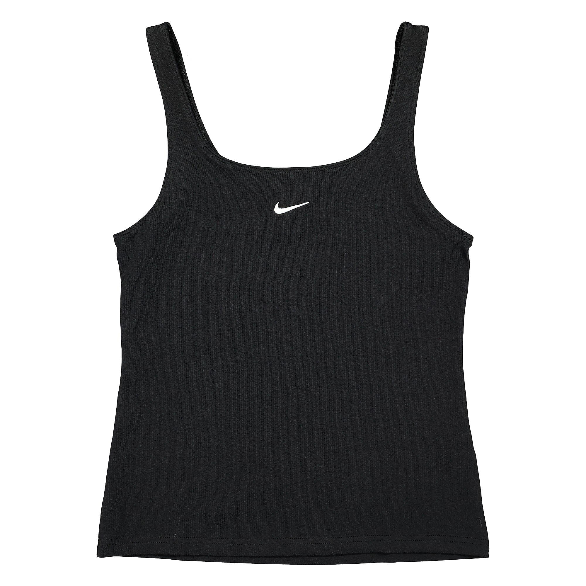 Nike Wmns NSW Essentials Cami Tank Top Black / White Tops DH1345 010 | Overkill