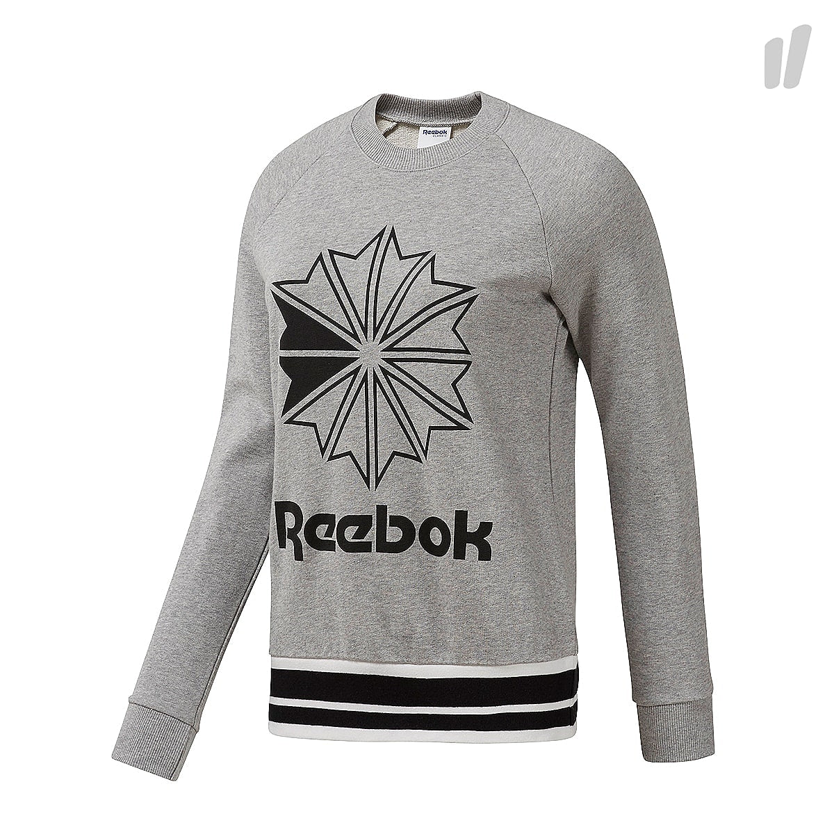 Reebok Wmns AC FT Crew Grey Sweatshirts DH1384 | Overkill