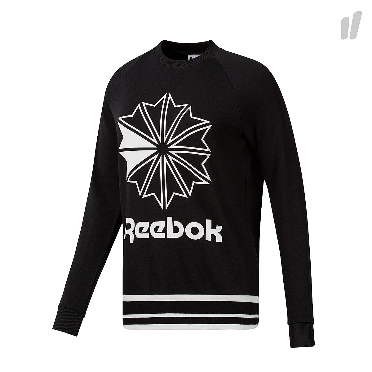 Reebok Wmns AC FT Crew Black Sweatshirts DH1385 | Overkill