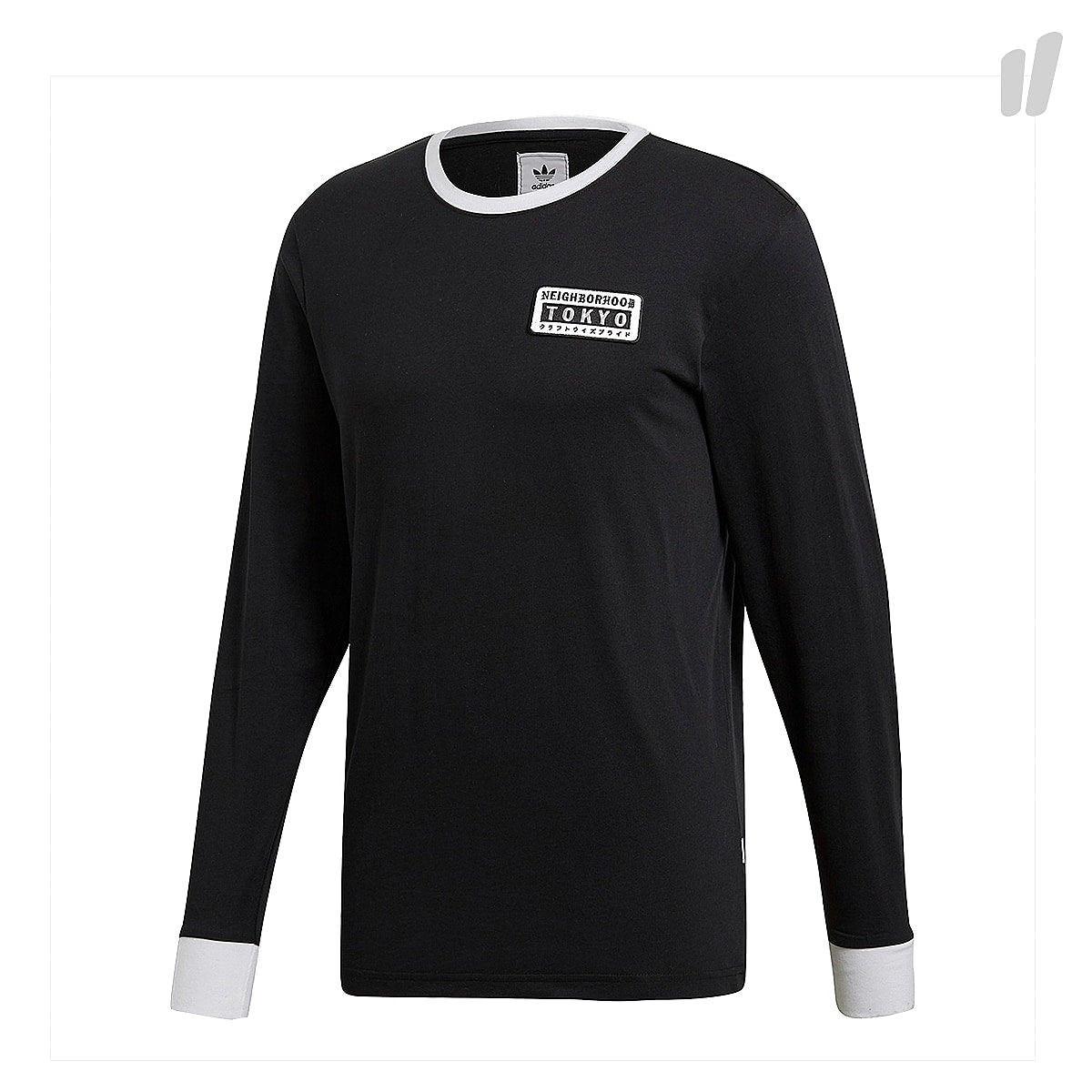 adidas NBHD Longsleeve Tee Black Longsleeves DH2039 | Overkill