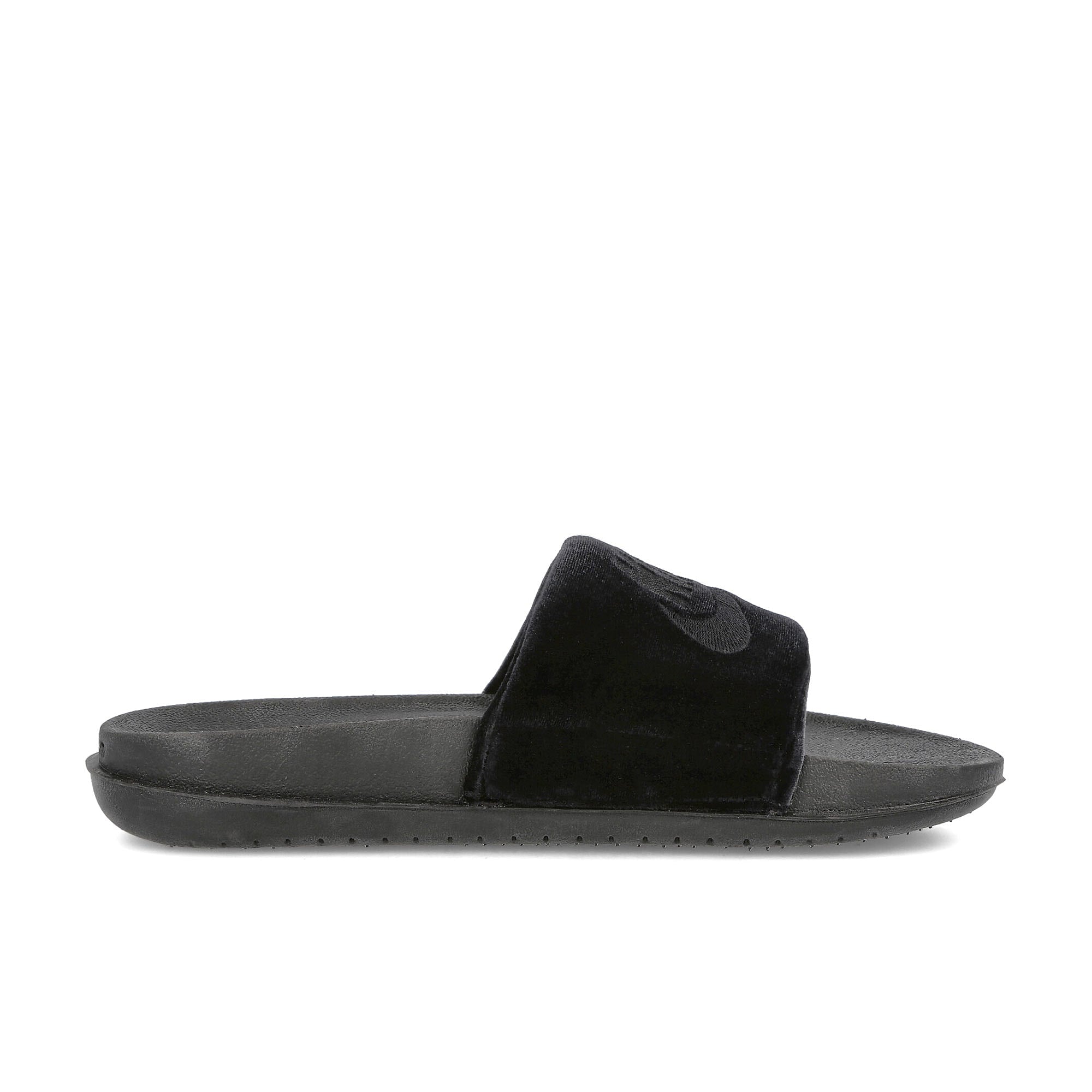 Nike wmns offcourt slide se Black-Black - Black Slides, Sandals & Slippers Silhouette | Overkill