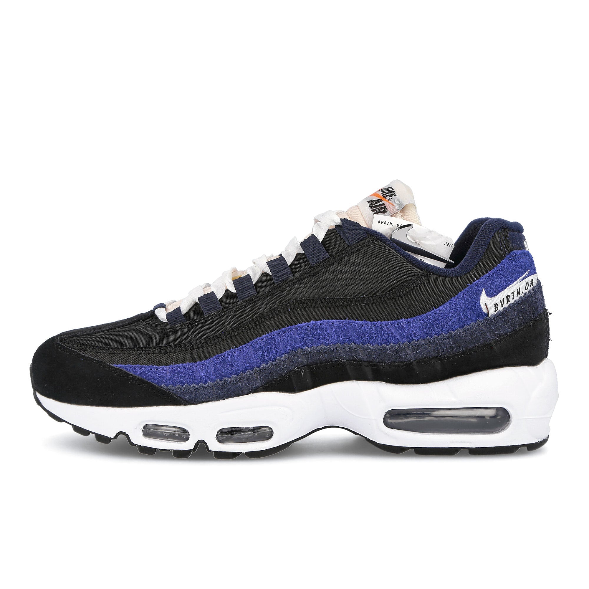 Nike air max 95 se Black-Sail - Obsidian - Deep Royal Blue Low Top Sneakers DH2718 001 | Overkill