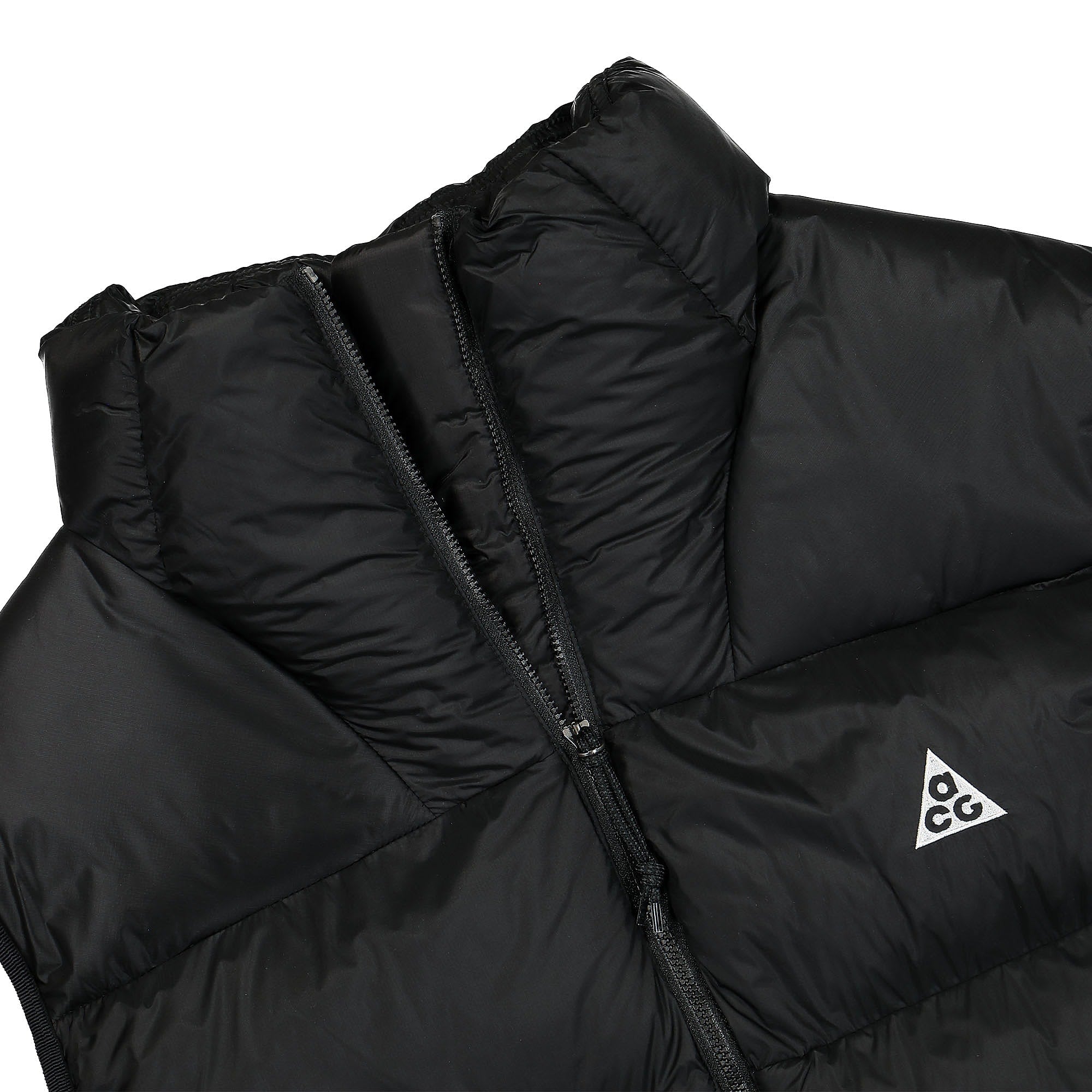 Nike NRG ACG Therma-Fit ADV Lunar Lake Vest Black / Black / Light Army / Summit White Vests Close-up | Overkill