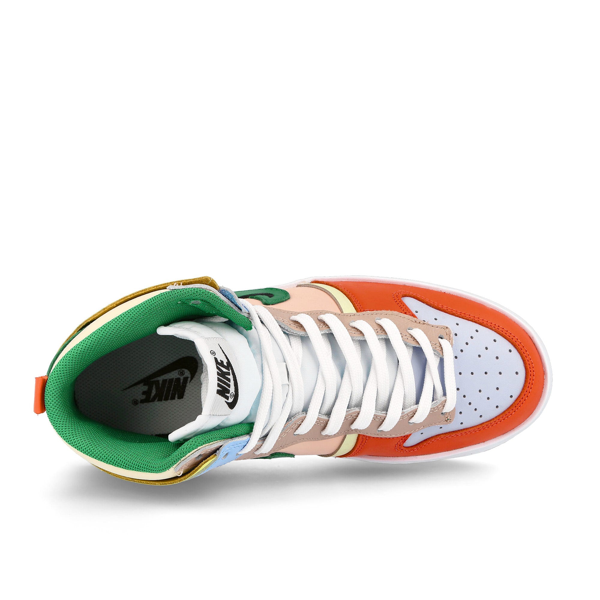 Nike wmns dunk high rebel Cashmere / Green Noise - Pale Coral Detail view 1 | Overkill
