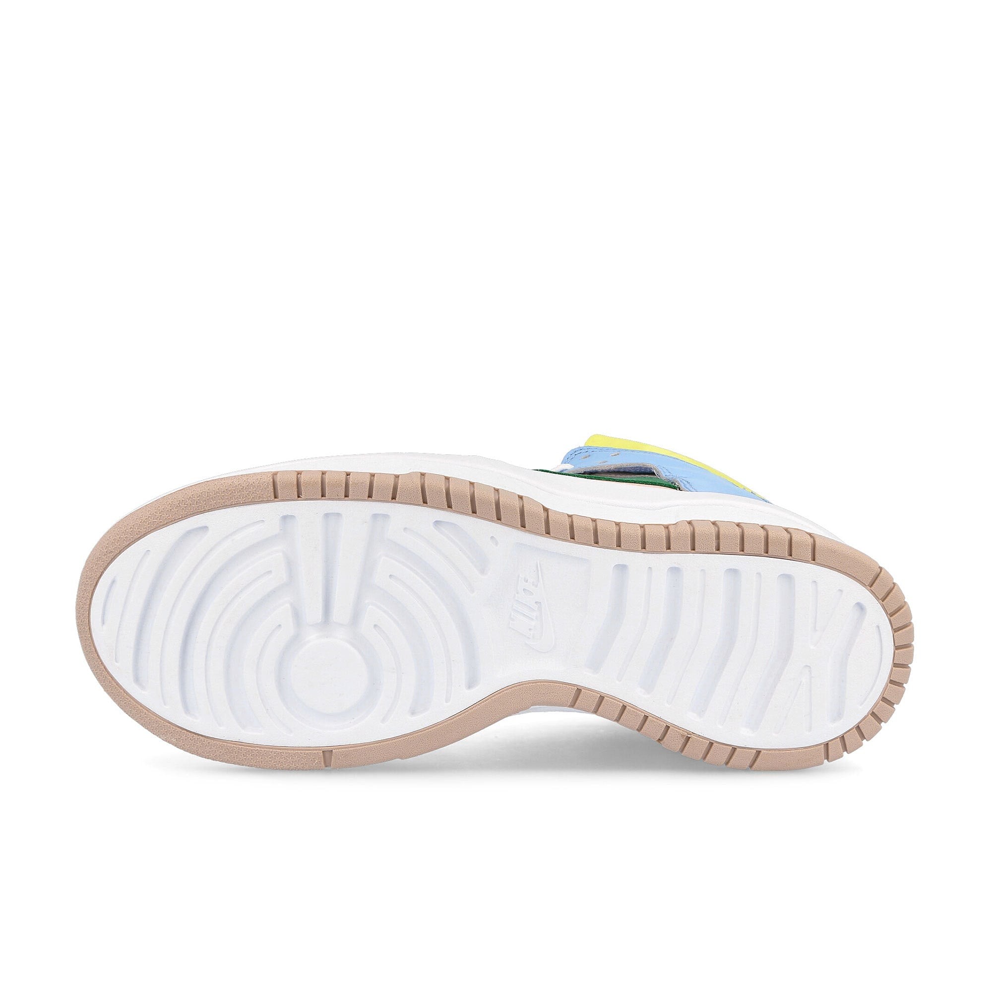 Nike wmns dunk high rebel Cashmere / Green Noise - Pale Coral Detail view 2 | Overkill