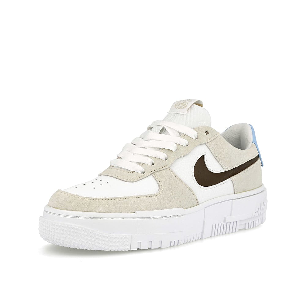 Nike wmns air force 1 pixel Desert Sand / Dark Cinder - White Detailfoto | Overkill