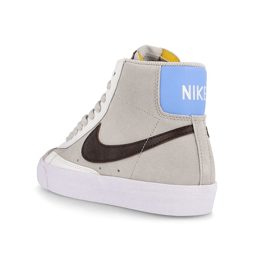 Nike wmns blazer mid 77 Light Bone-Dark Cinder - Summit White Mid Top Sneakers Material | Overkill