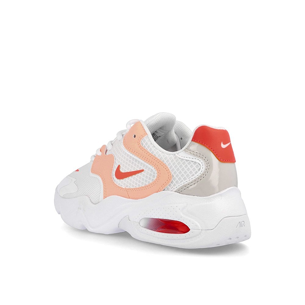 Nike wmns air max 2x White-Bright Mango - Crimson Tint Sneakers Material | Overkill