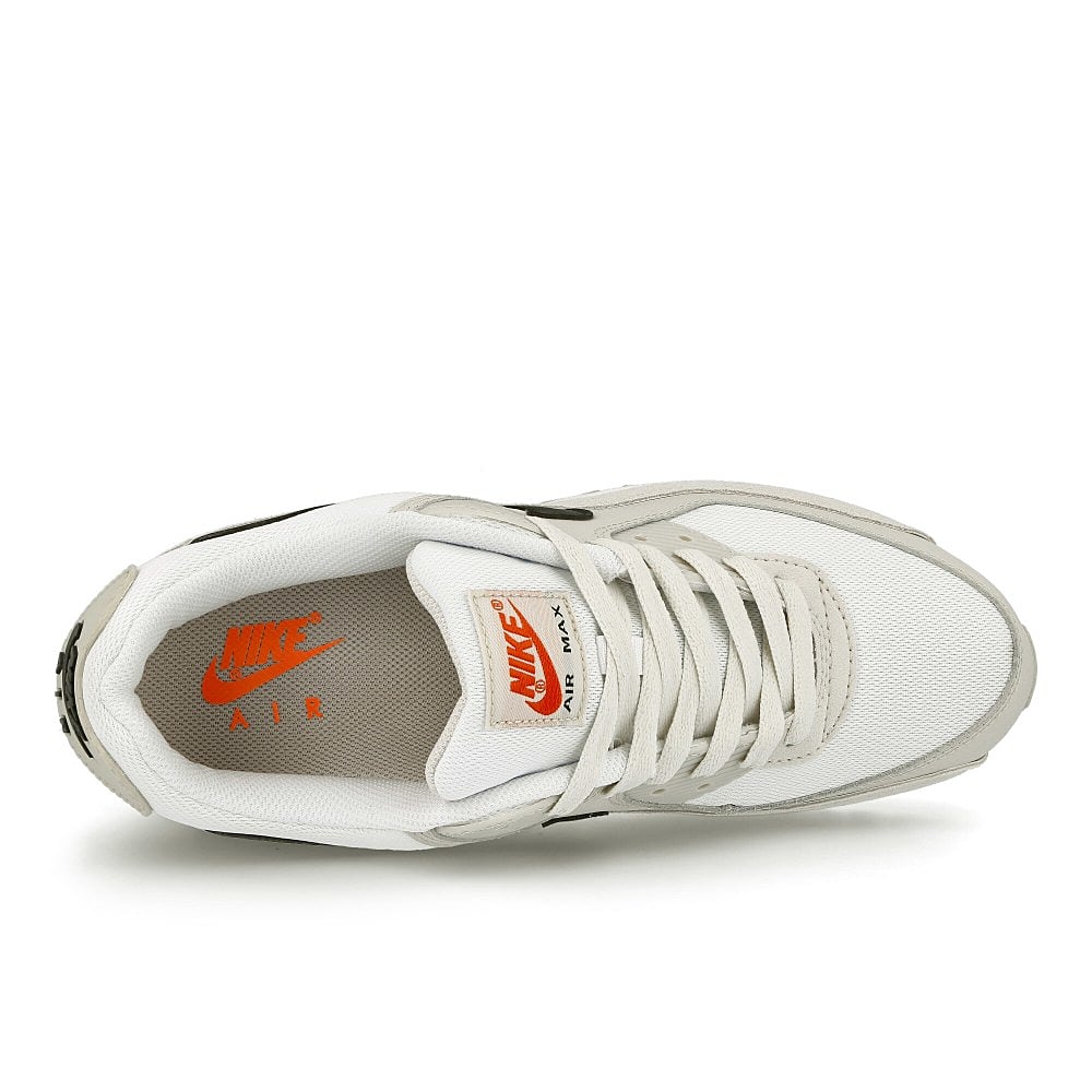 Nike air max 90 White / Black - Light Bone - Team Orange Detail view 1 | Overkill