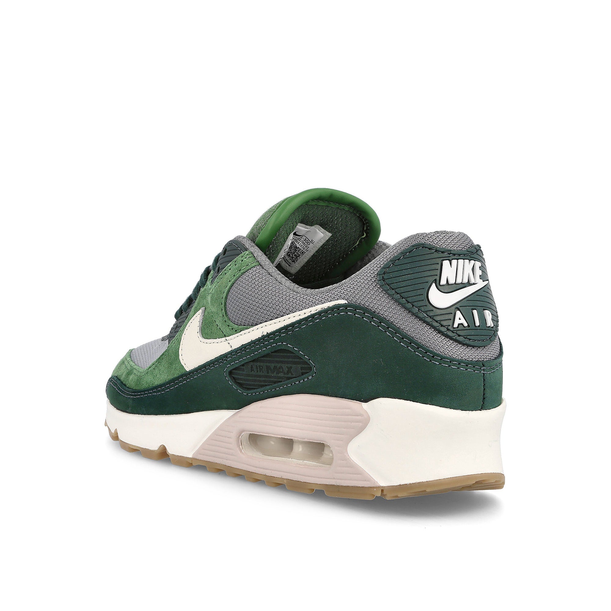Nike air max 90 premium Pro Green / Pale Ivory - Forest Green Low Top Sneakers Material | Overkill