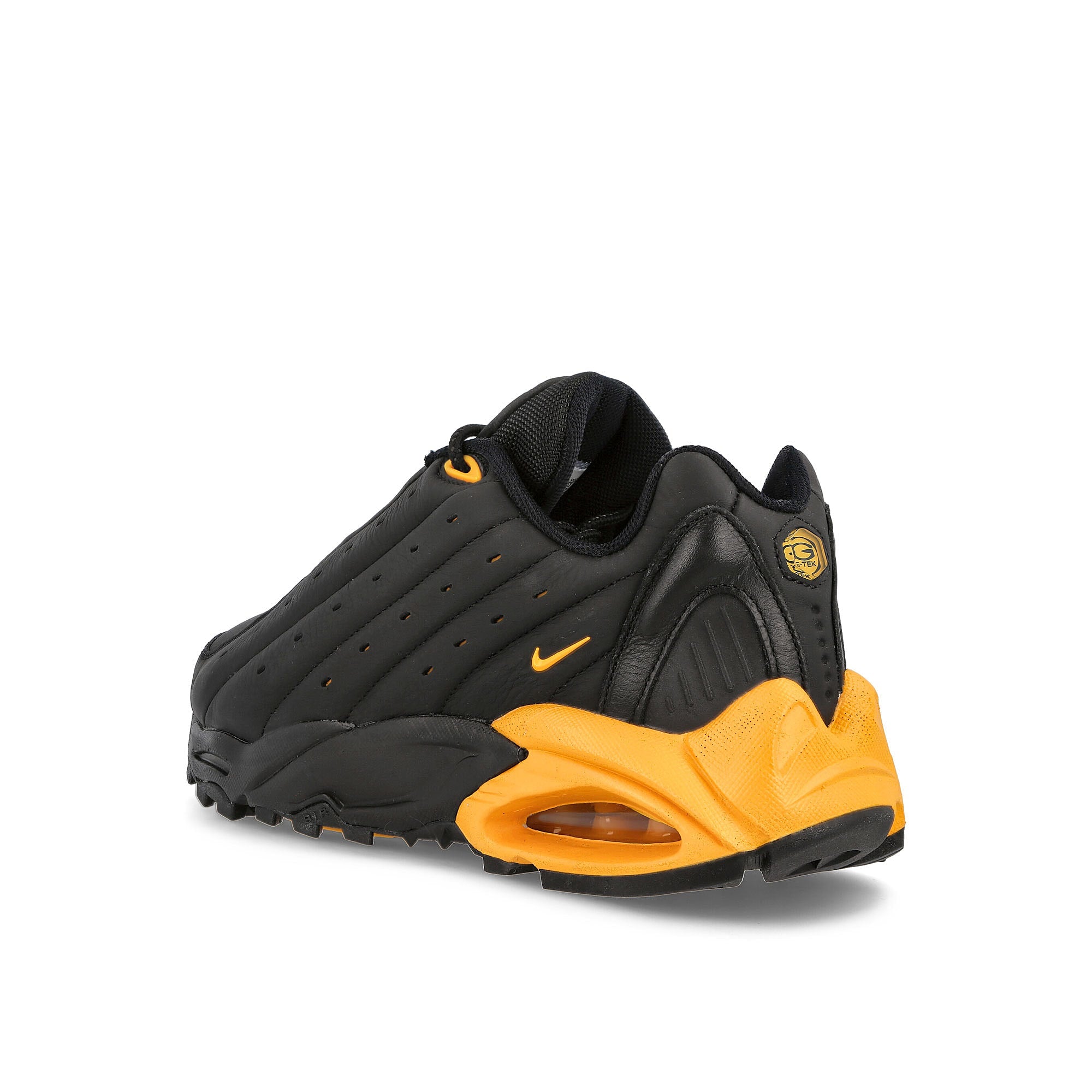 Nike NOCTA x Nike Hot Step Air Terra Black-University Gold Sneakers Material | Overkill