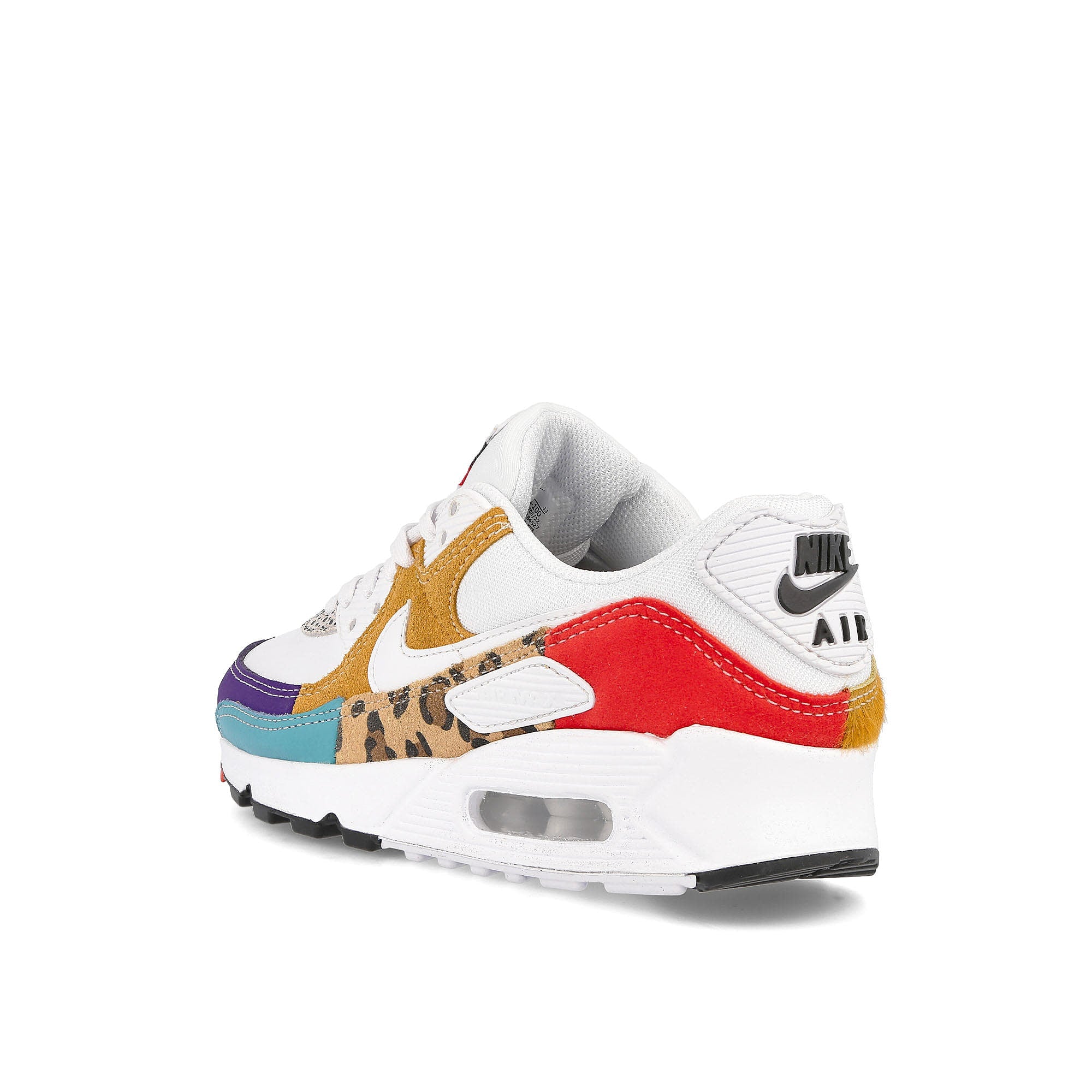 Nike wmns air max 90 se White / White - Light Curry - Habanero Red Close-up | Overkill