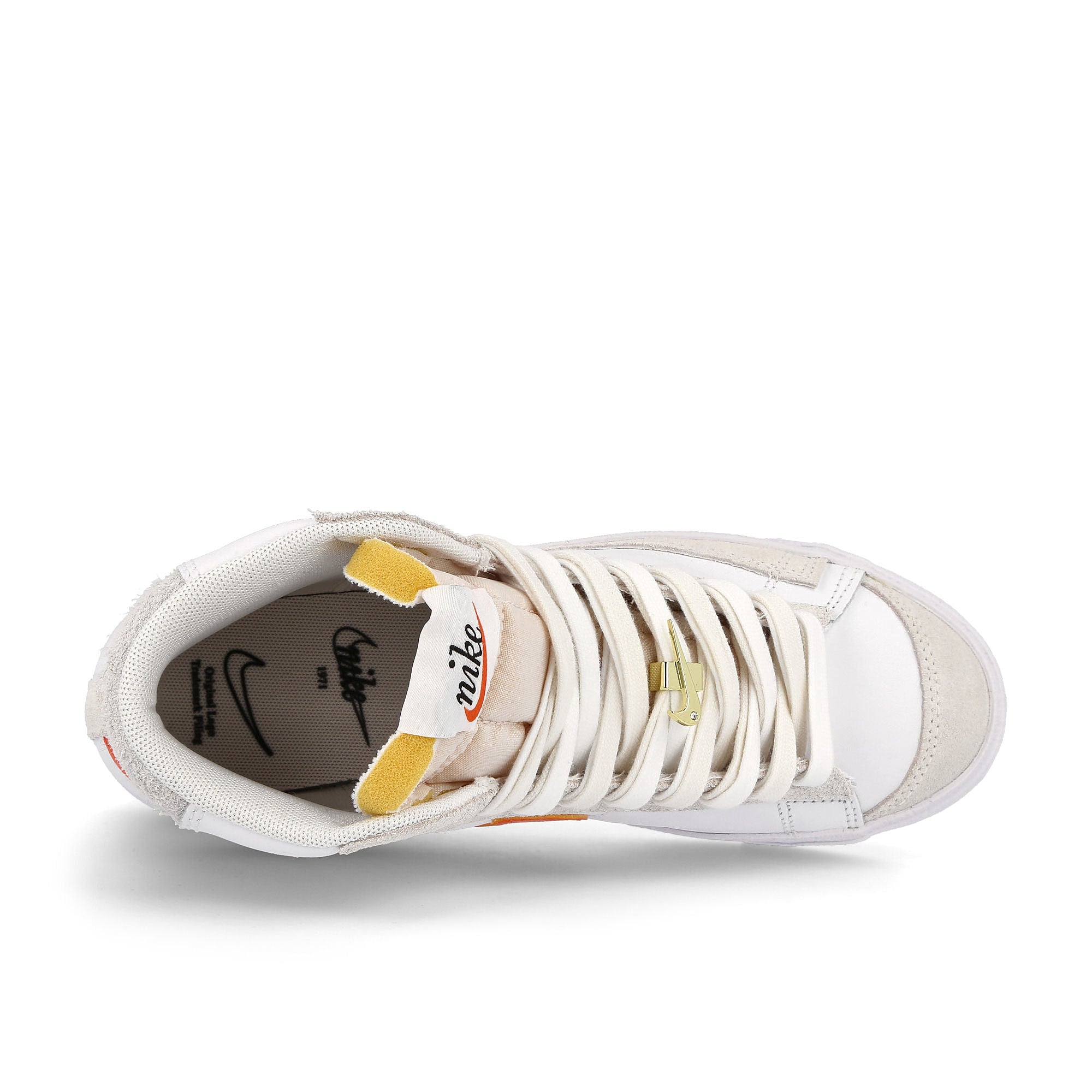Nike wmns blazer mid ´77 se White / Orange - Summit White - Sail Detail view 1 | Overkill