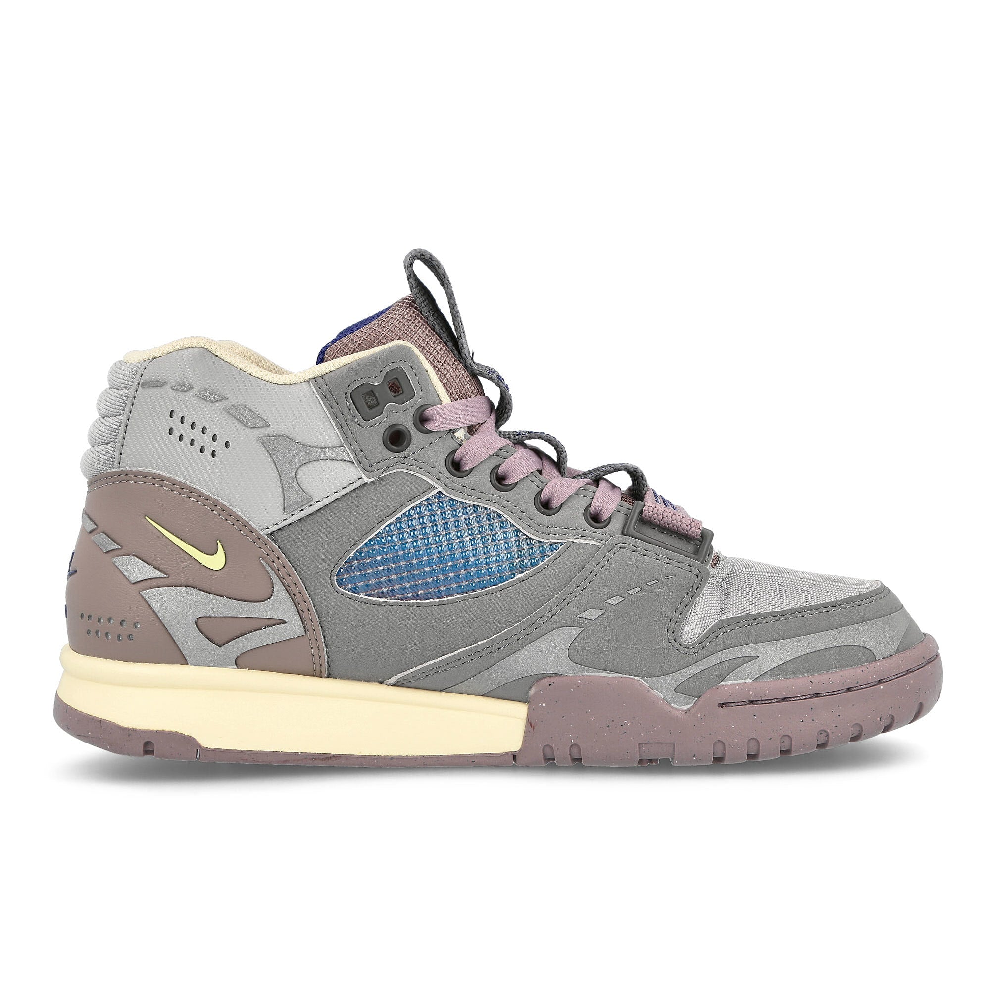 Nike air trainer 1 sp Light Smoke Grey-Honeydew - Particle Grey Sneakers Silhouette | Overkill