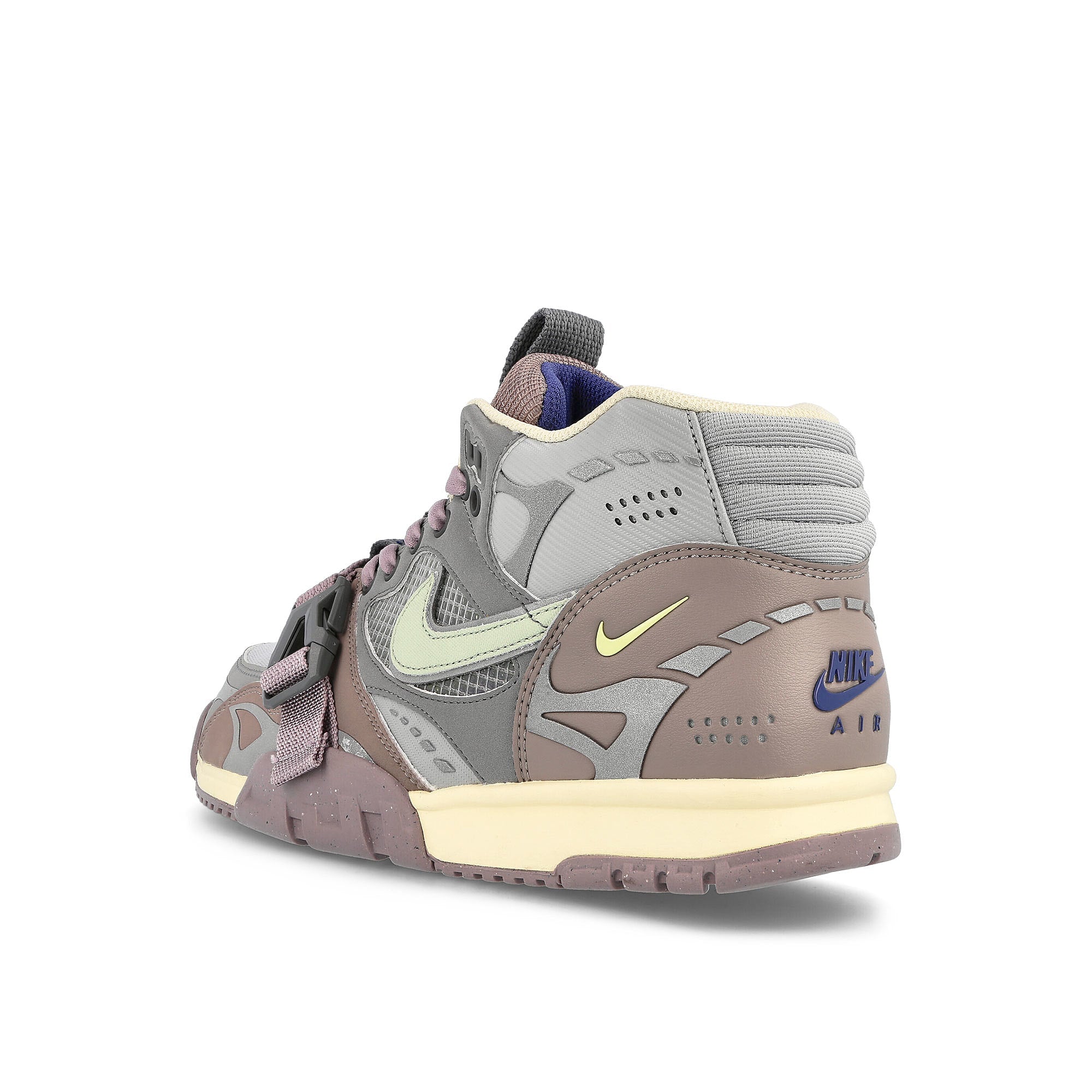 Nike air trainer 1 sp Light Smoke Grey-Honeydew - Particle Grey Sneakers Material | Overkill