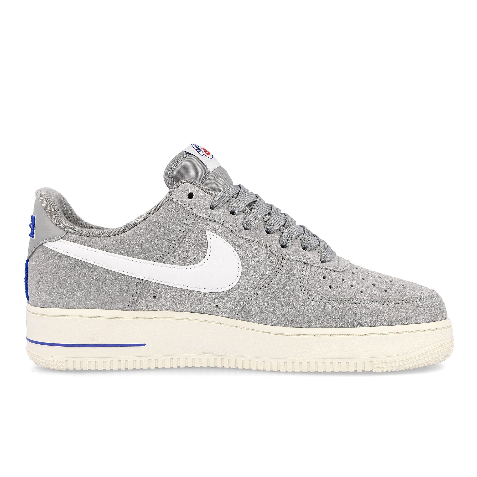 Nike air force 1 07 lx Light Smoke Grey / White - Sail - Hyper Royal Material | Overkill