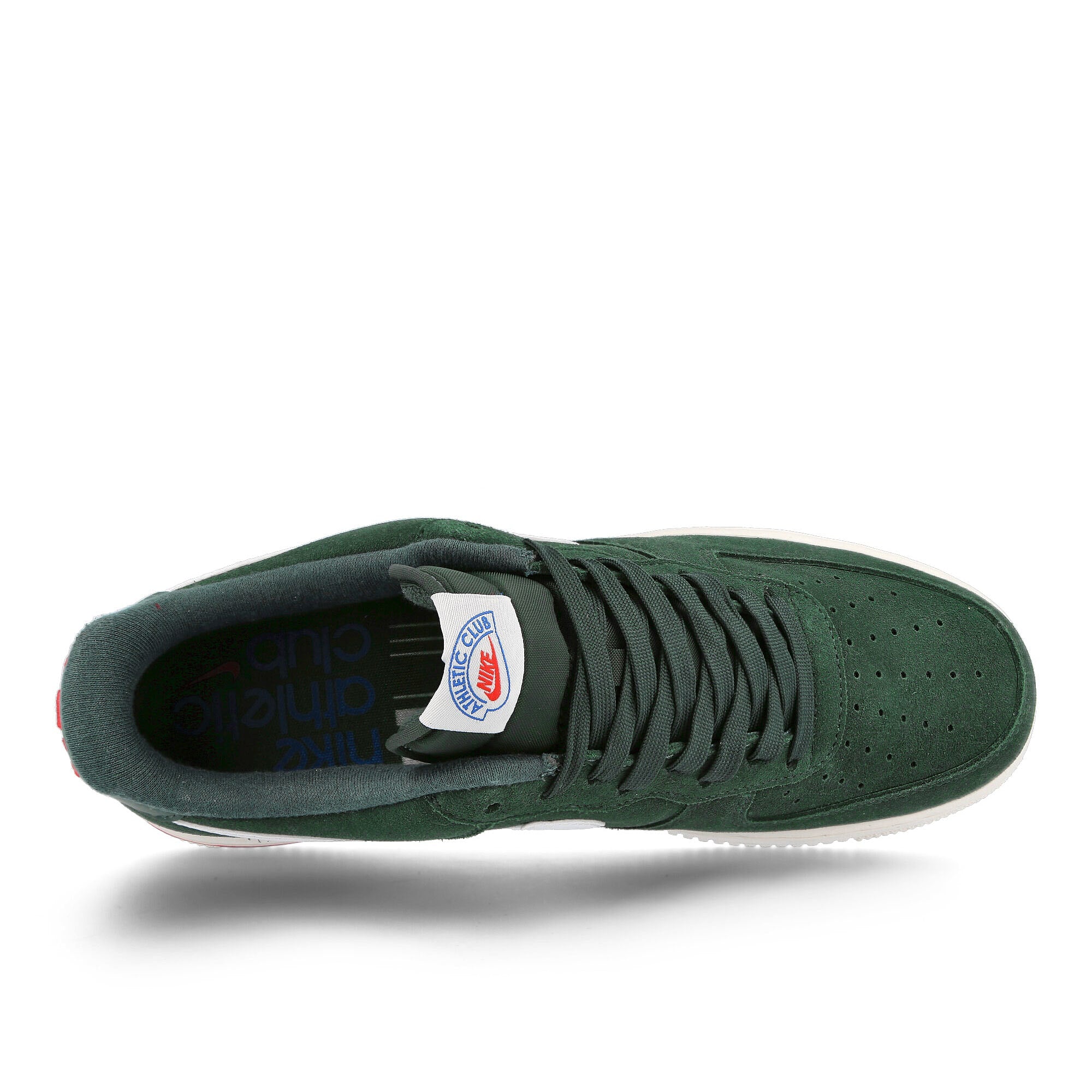 Nike air force 1 07 lx Pro Green-White - Sail - Gym Red Low Top Sneakers Detailfoto | Overkill
