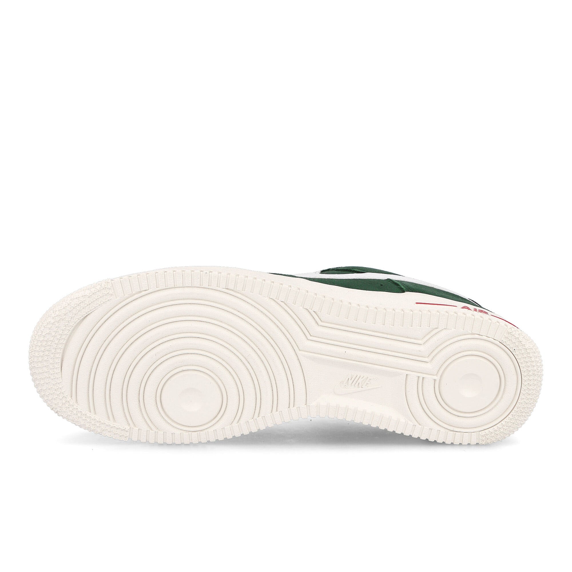 Nike air force 1 07 lx Pro Green-White - Sail - Gym Red Low Top Sneakers Detail View 1 | Overkill