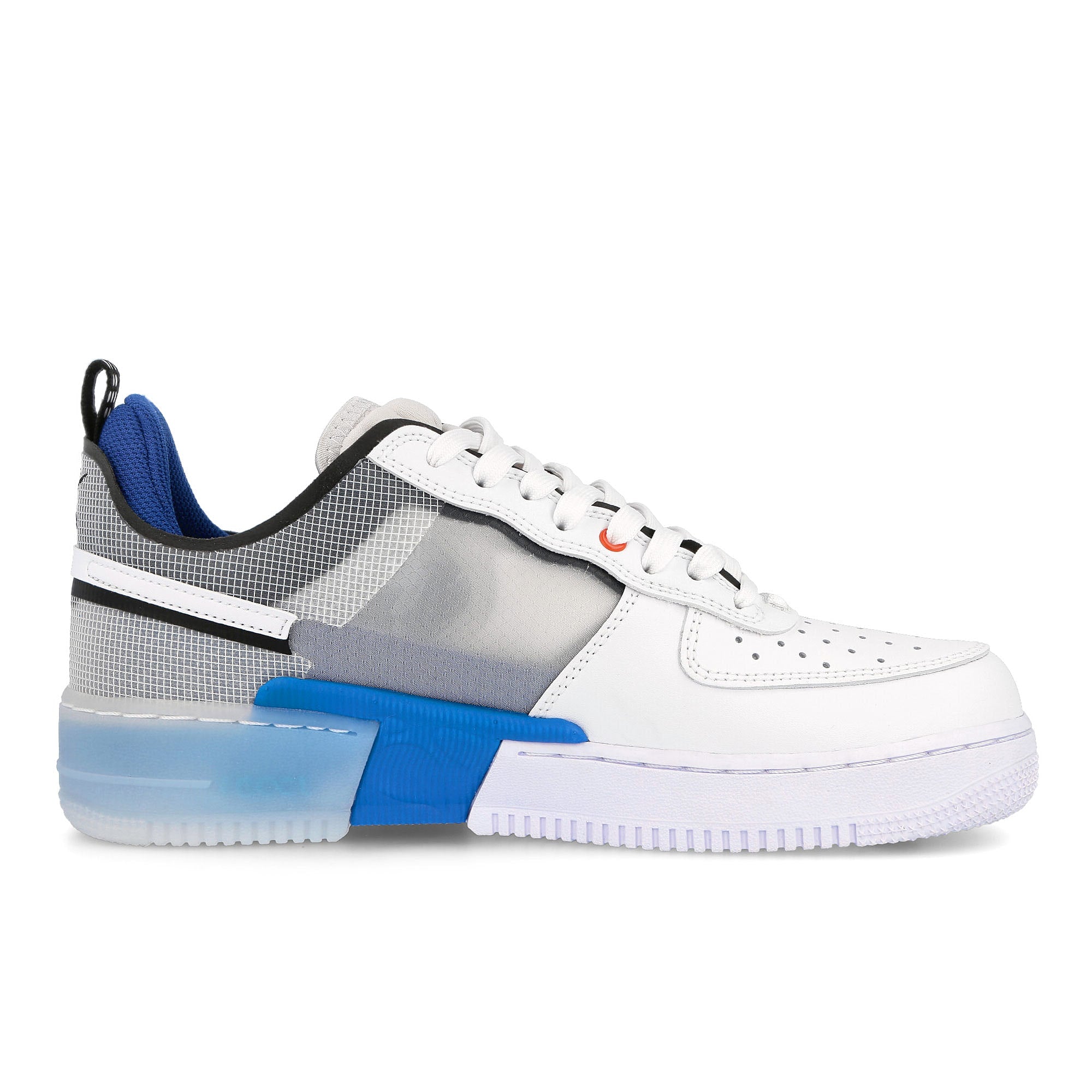 Nike air force 1 react White / White - Light Photo Blue Material | Overkill