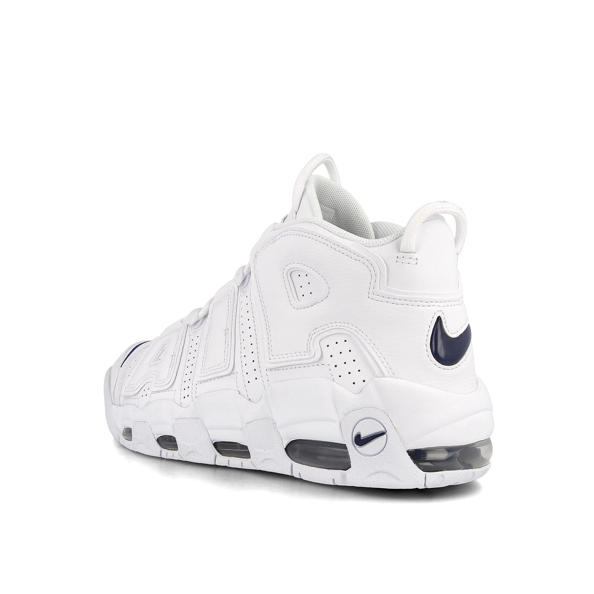 Nike air more uptempo 96 White-Midnight Navy - White Sneakers Material | Overkill