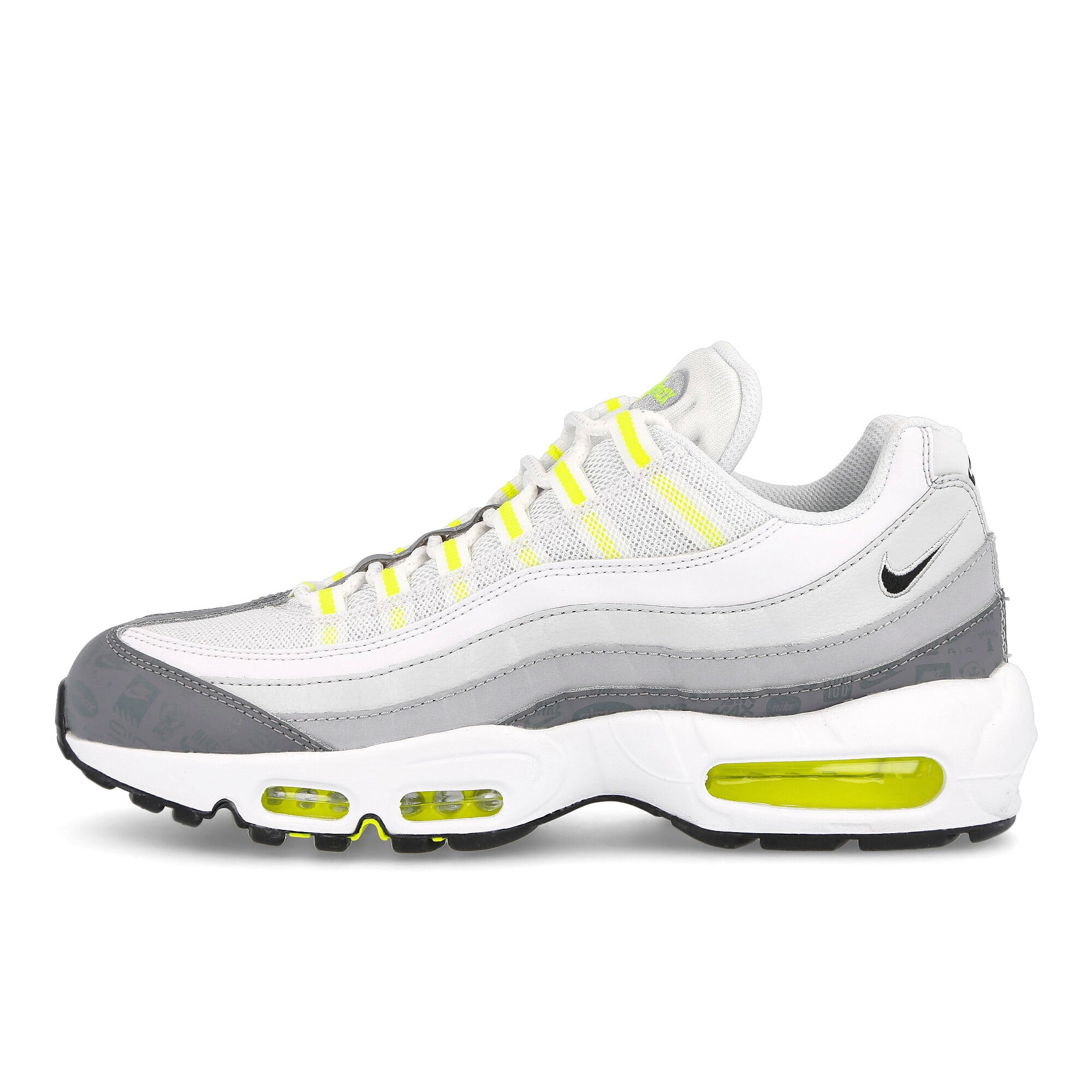 Nike air max 95 White / Black - Cool Grey - Wolf Grey DH8256 100 | Overkill