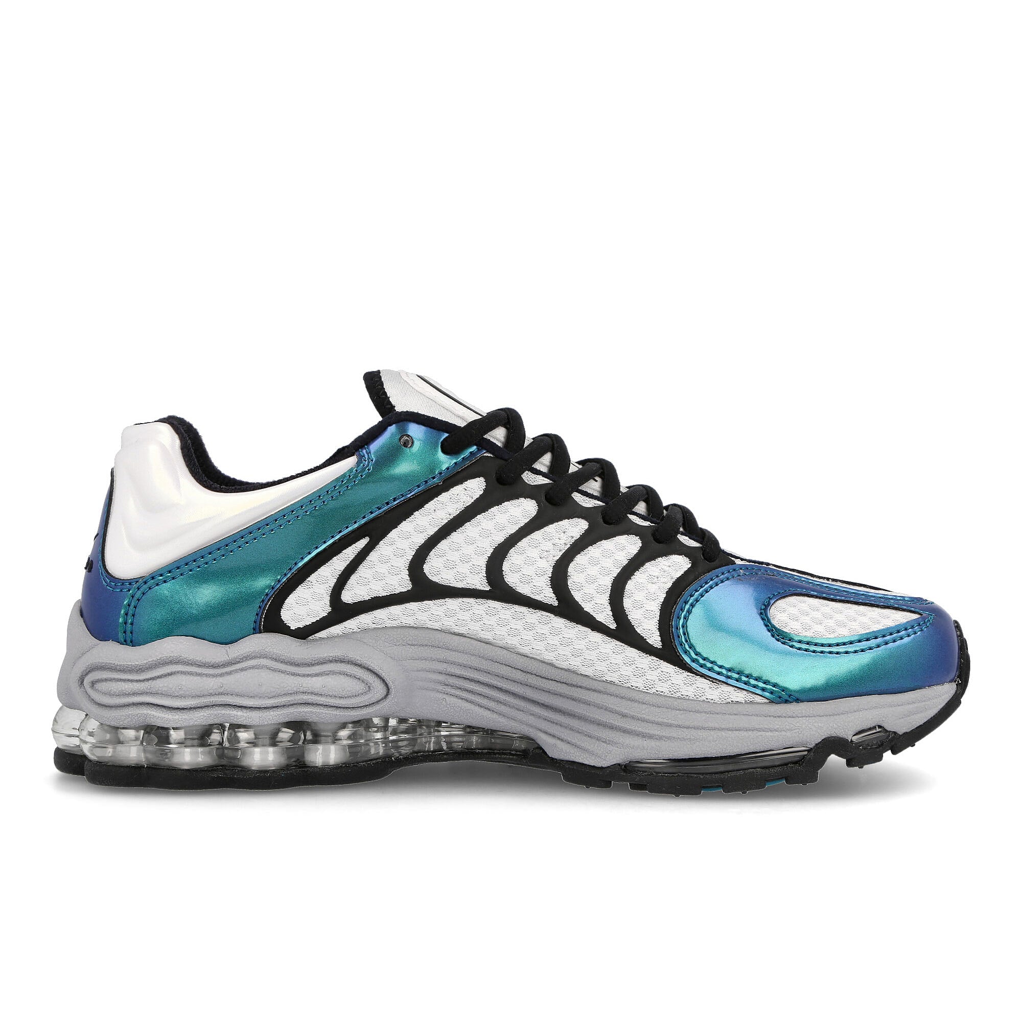 Nike air tuned max White-Aquamarine - Black - Wolf Grey Sneakers Silhouette | Overkill