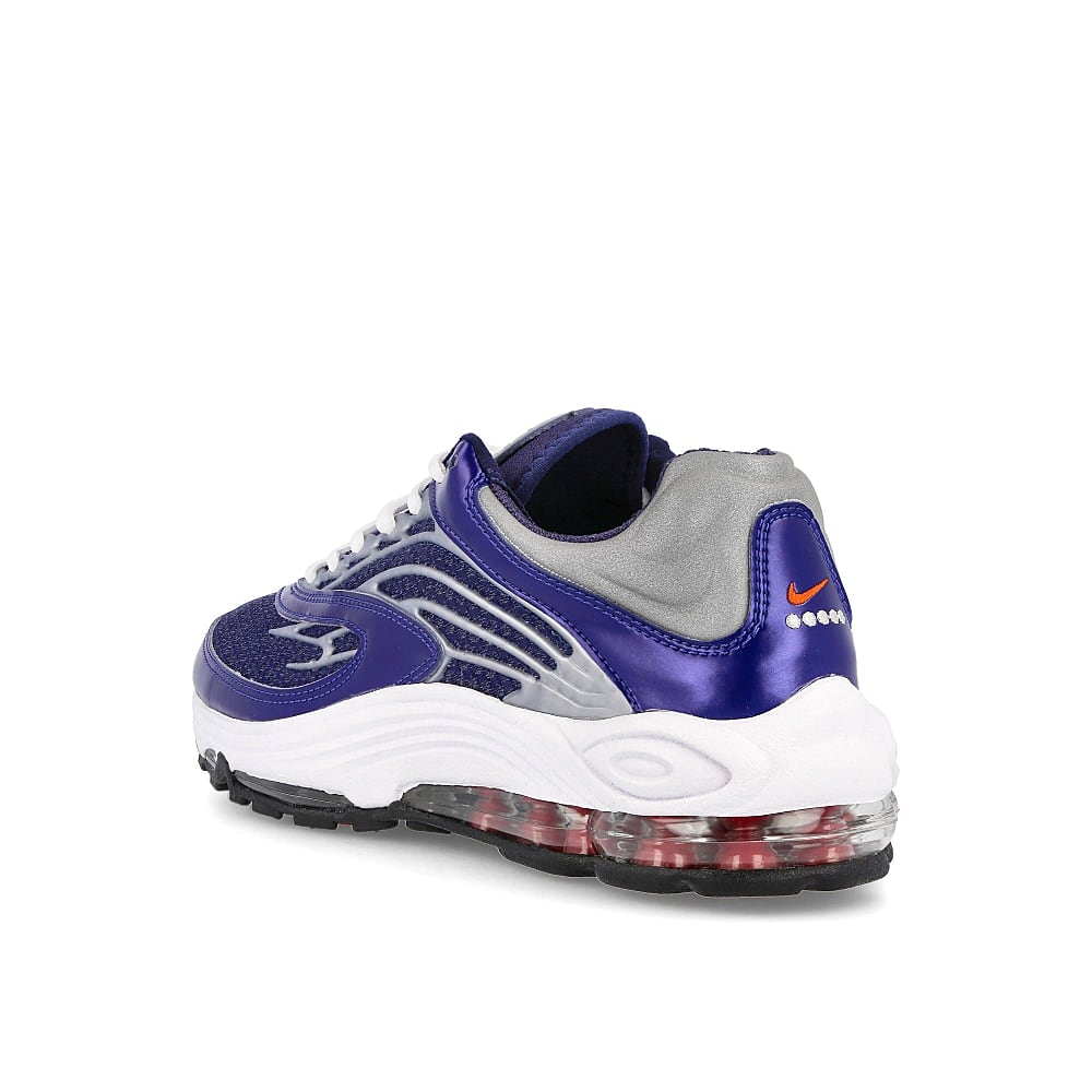 Nike air tuned max Midnight Navy-Dragon Red - Metallic Silver Sneakers Material | Overkill