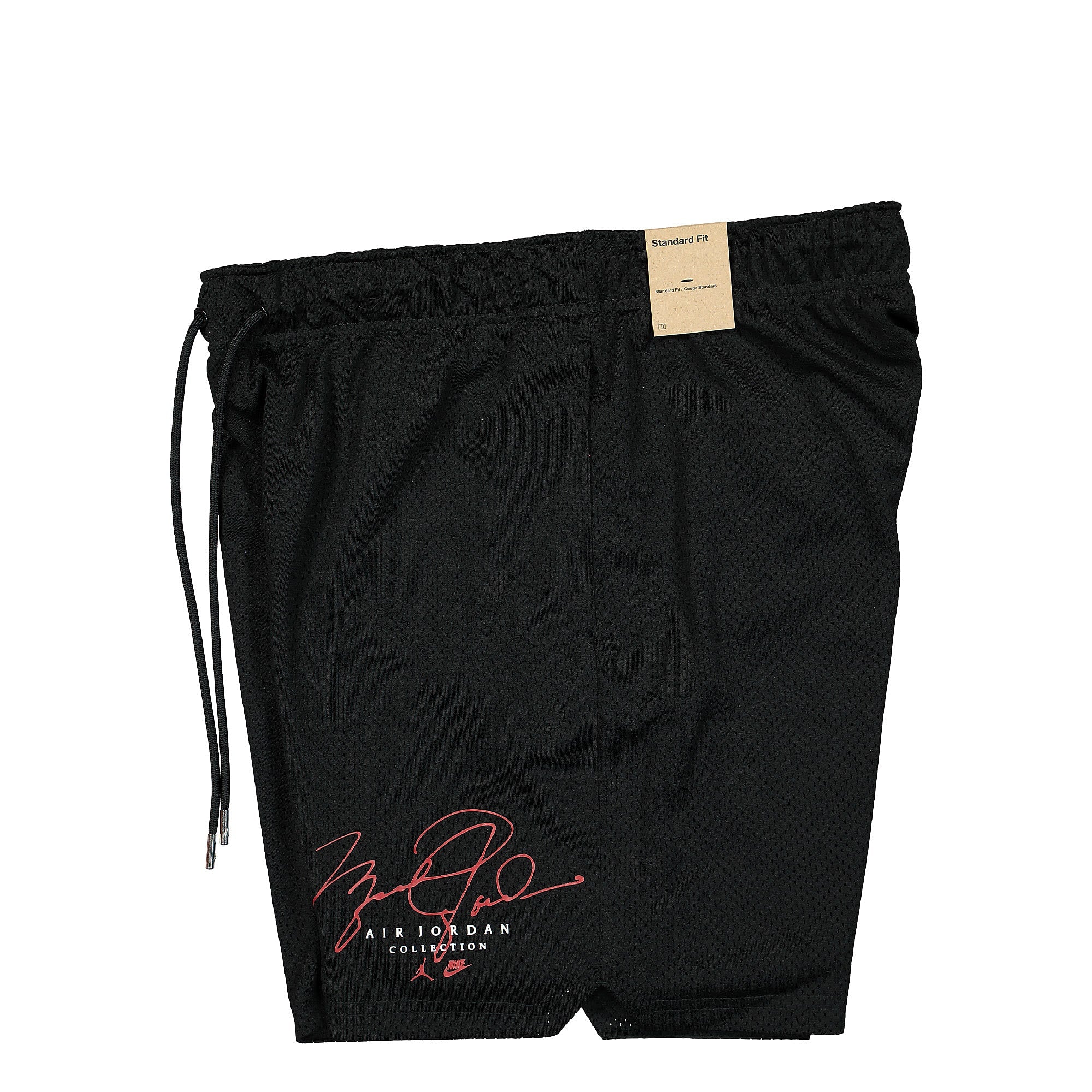 Jordan Air Jordan Essentials Mesh Graphic Shorts Black Shorts Close-up | Overkill