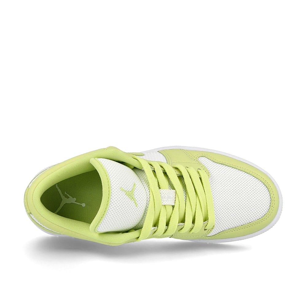 Jordan Wmns Air Jordan 1 Low SE Summit White / Lime Light Detail view 1 | Overkill