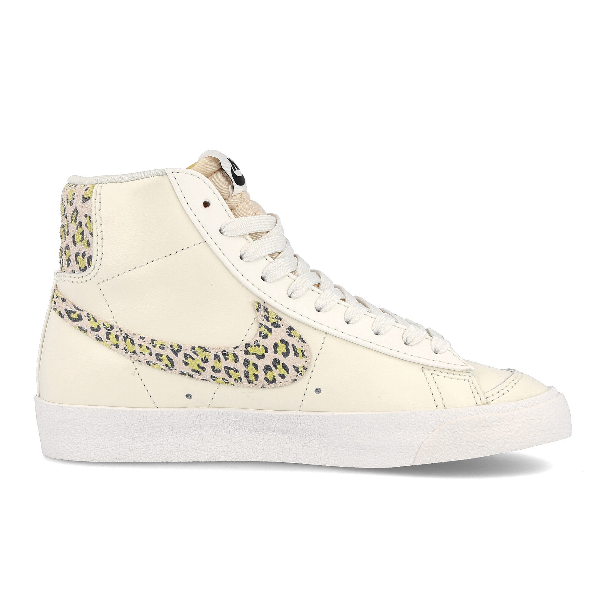 Nike wmns blazer mid 77 se Sail-Sail - Light Lemon Twist - Black Mid Top Sneakers Silhouette | Overkill